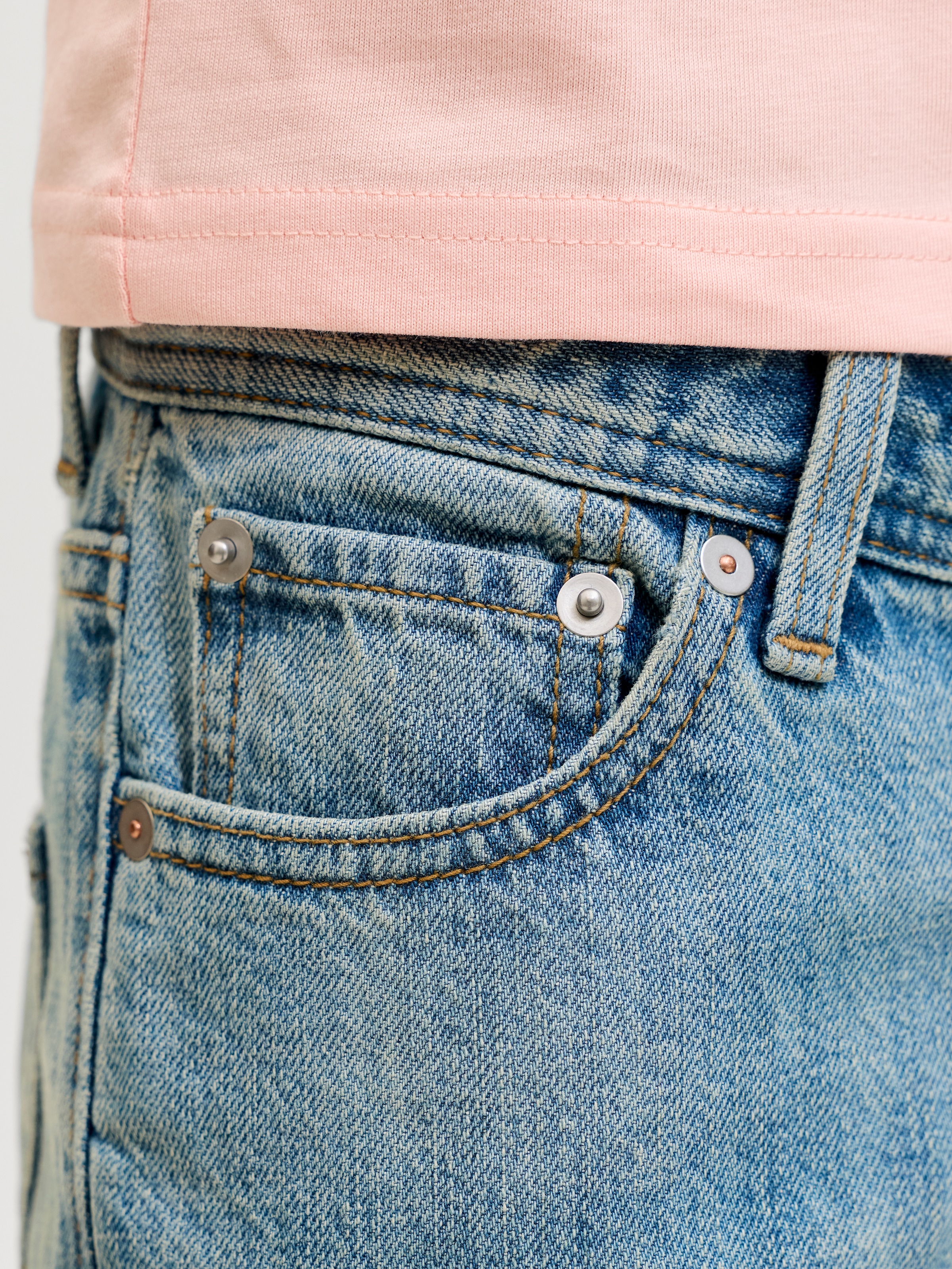 Jack & Jones Junior Short »JJITONY JJORIGINAL SHORTS AKM 280 JNR«  mit lässigem Used-Look