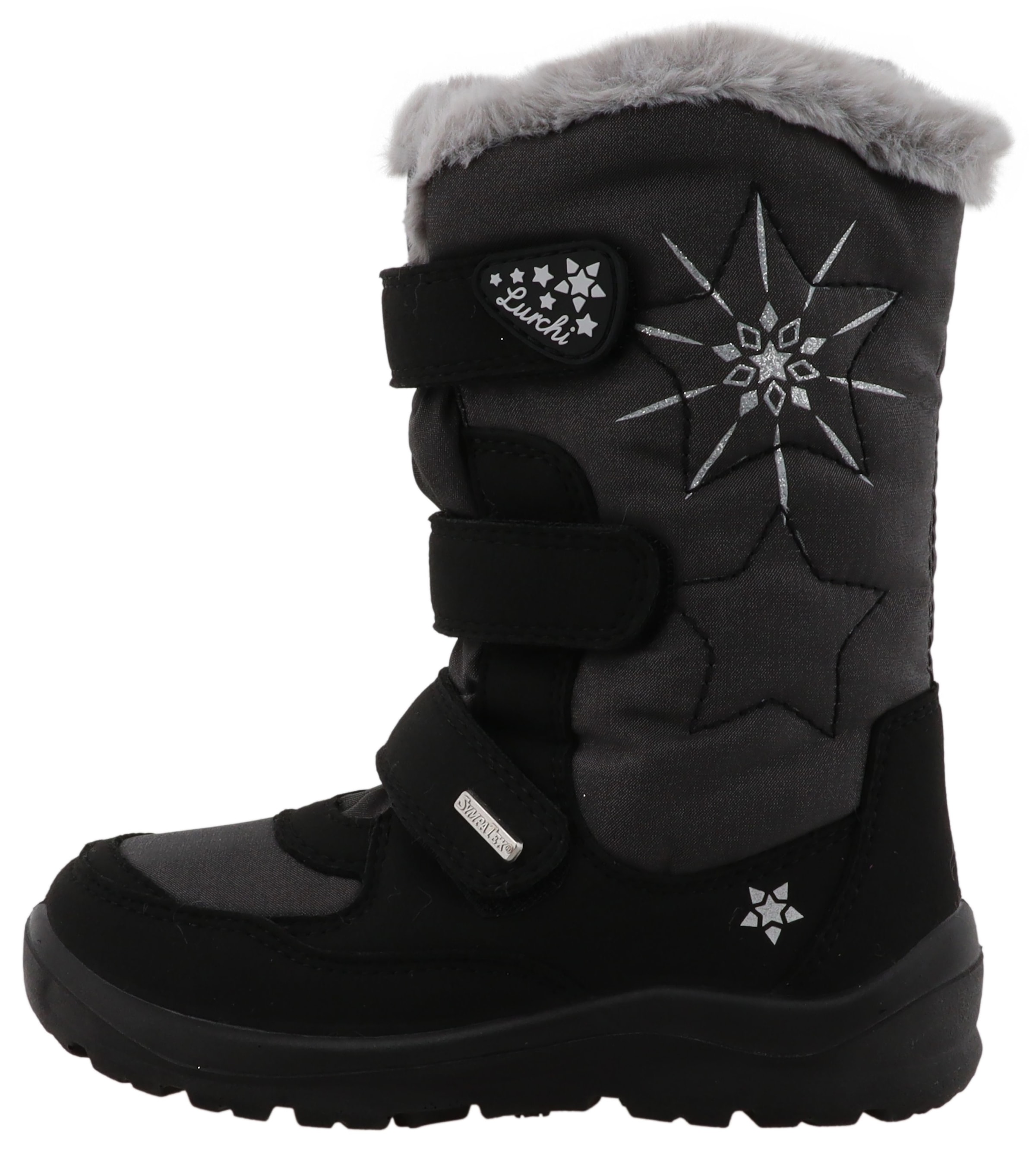 Lurchi Winterstiefel »Kiku SYMPATEX«  Klettstiefel mit Glitzer, Grössenschablone zum Download