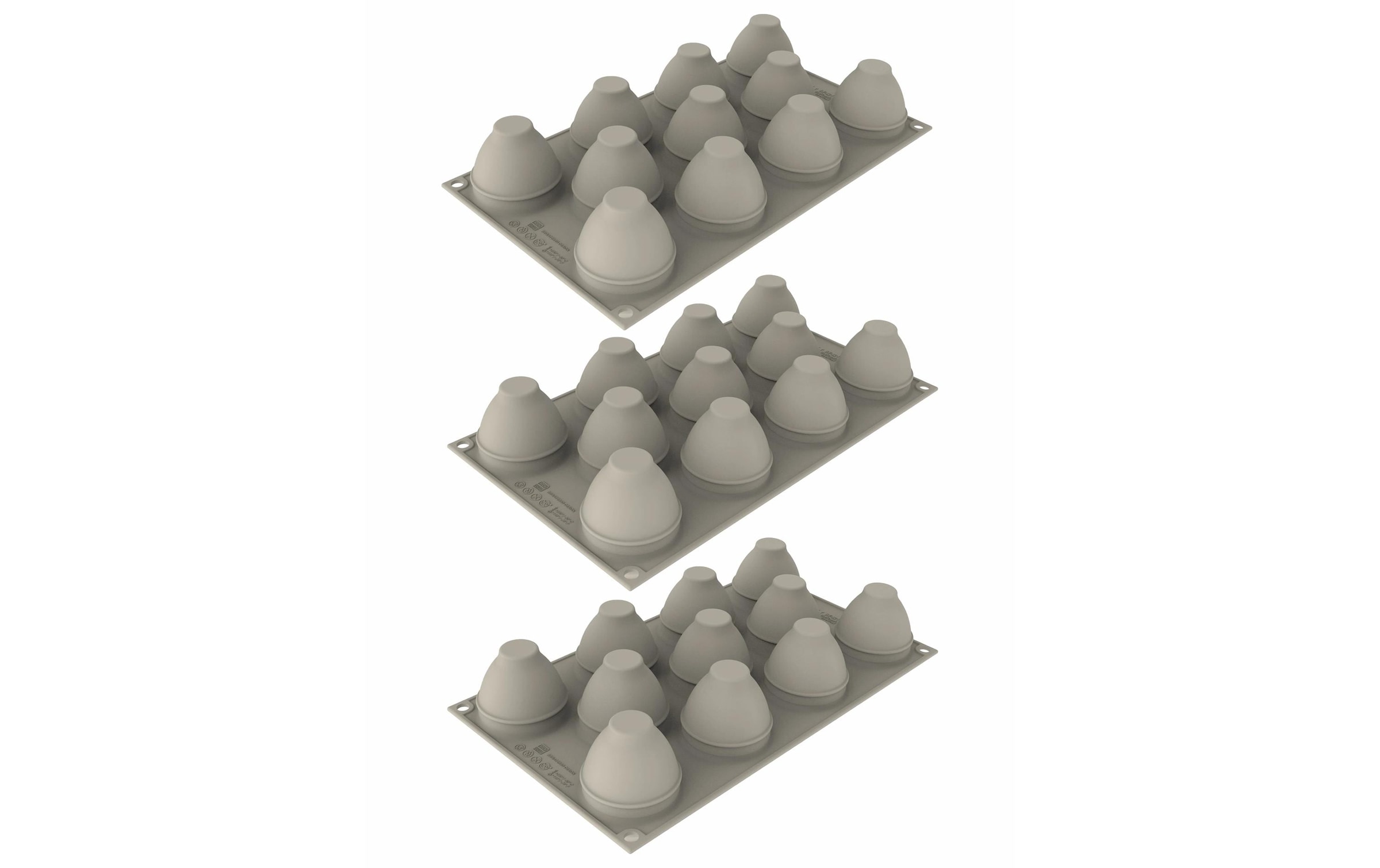   Backform »Silikomart Silikonform «Ostereier» 3 Stück«