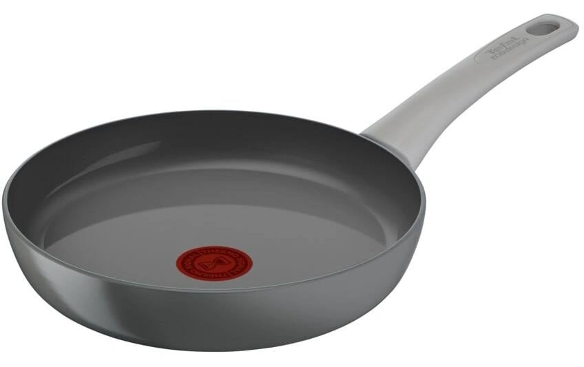 Tefal Bratpfanne »Renew On 24 / 28 cm« Aluminium 1x Bratpfanne 24 cm, 1x Bratpfanne 28 cm, 2 tlg. Bratpfannenset aus recyceltem Aluminium mit Keramikbeschichtung