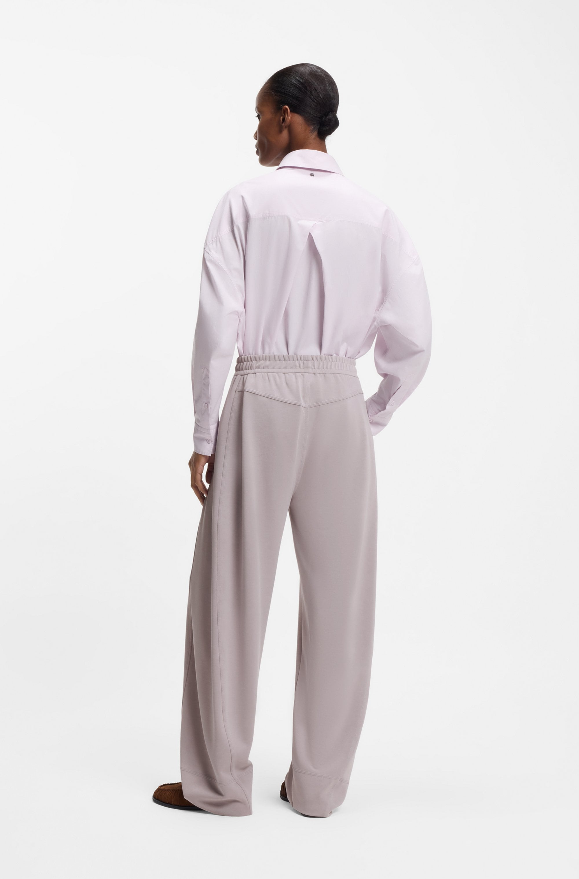 BOSS ORANGE Pantalon de jogging »Eluxey Premium Damenmode«  Balloon Fit