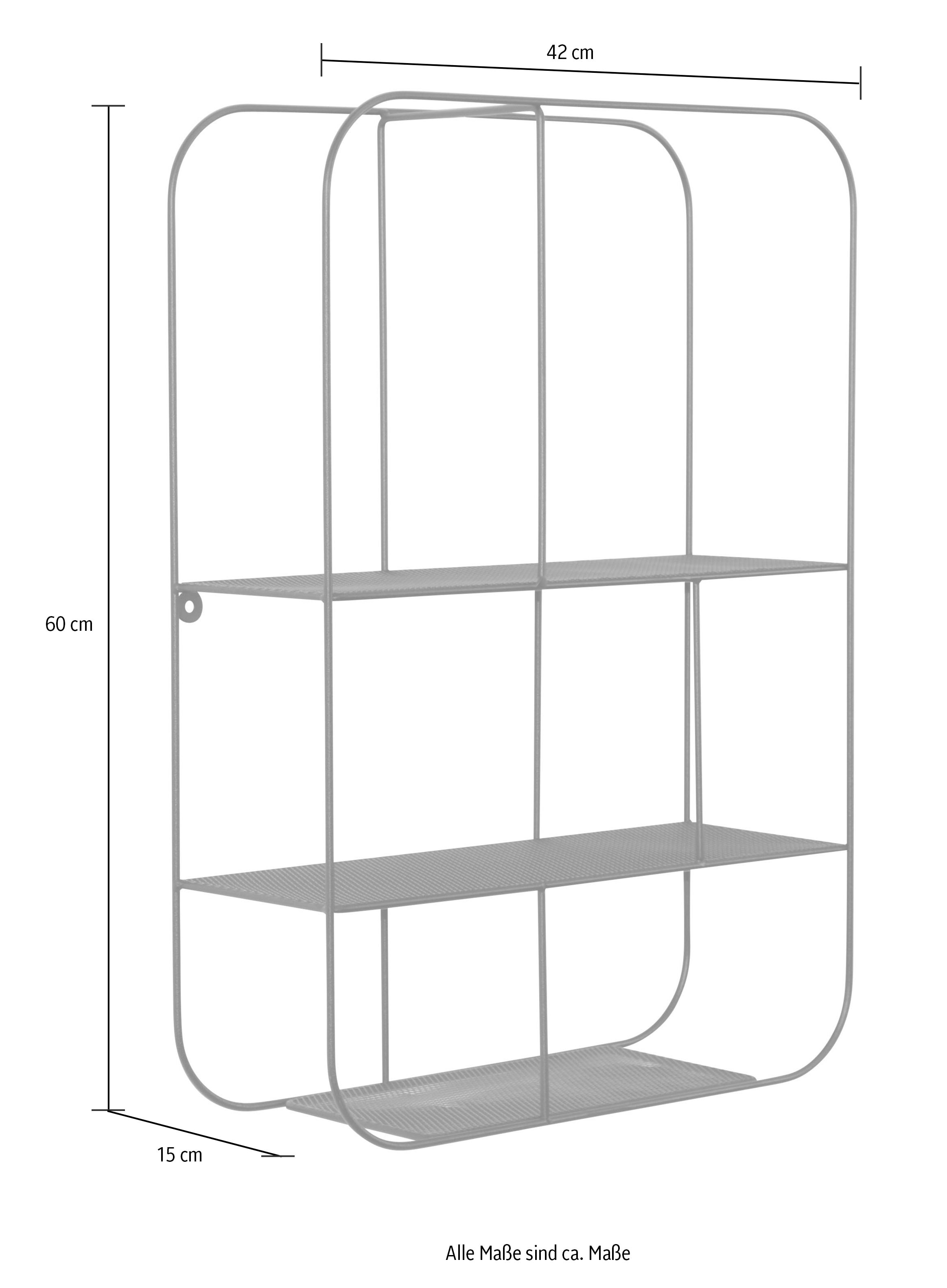 HOFMANN LIVING AND MORE Wandregal 1 Stk. tlg.