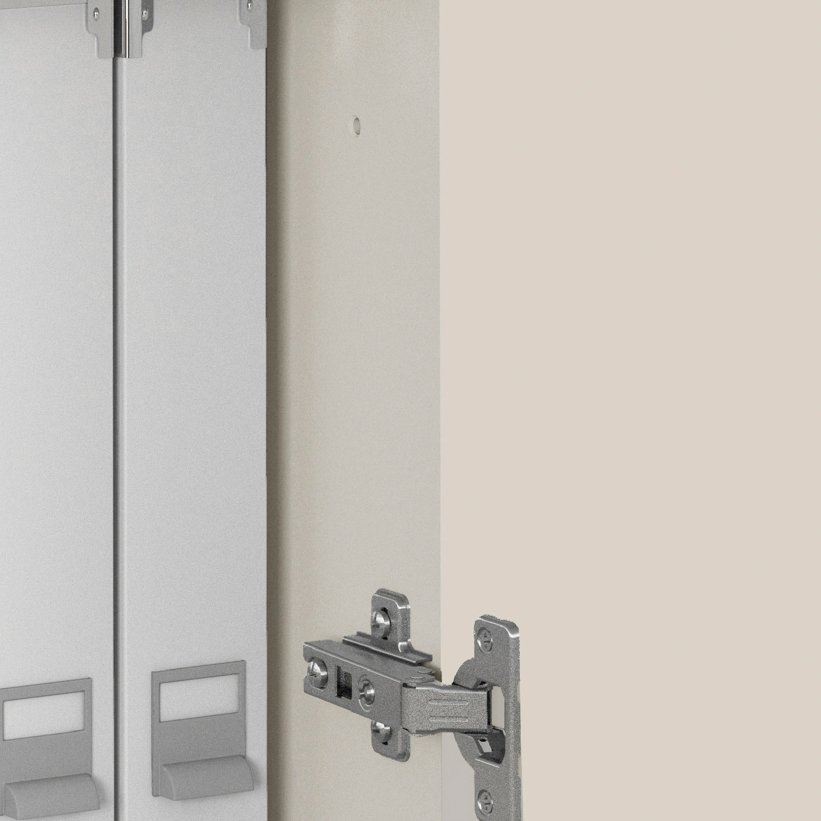 Home affaire Buffet »Magic, Kommode, Schrank, Stauraumschrank« Hochwertiger Aluminiumgriff, 2 Türen, 3 Schubkästen,B/T/H 240×40×81 cm