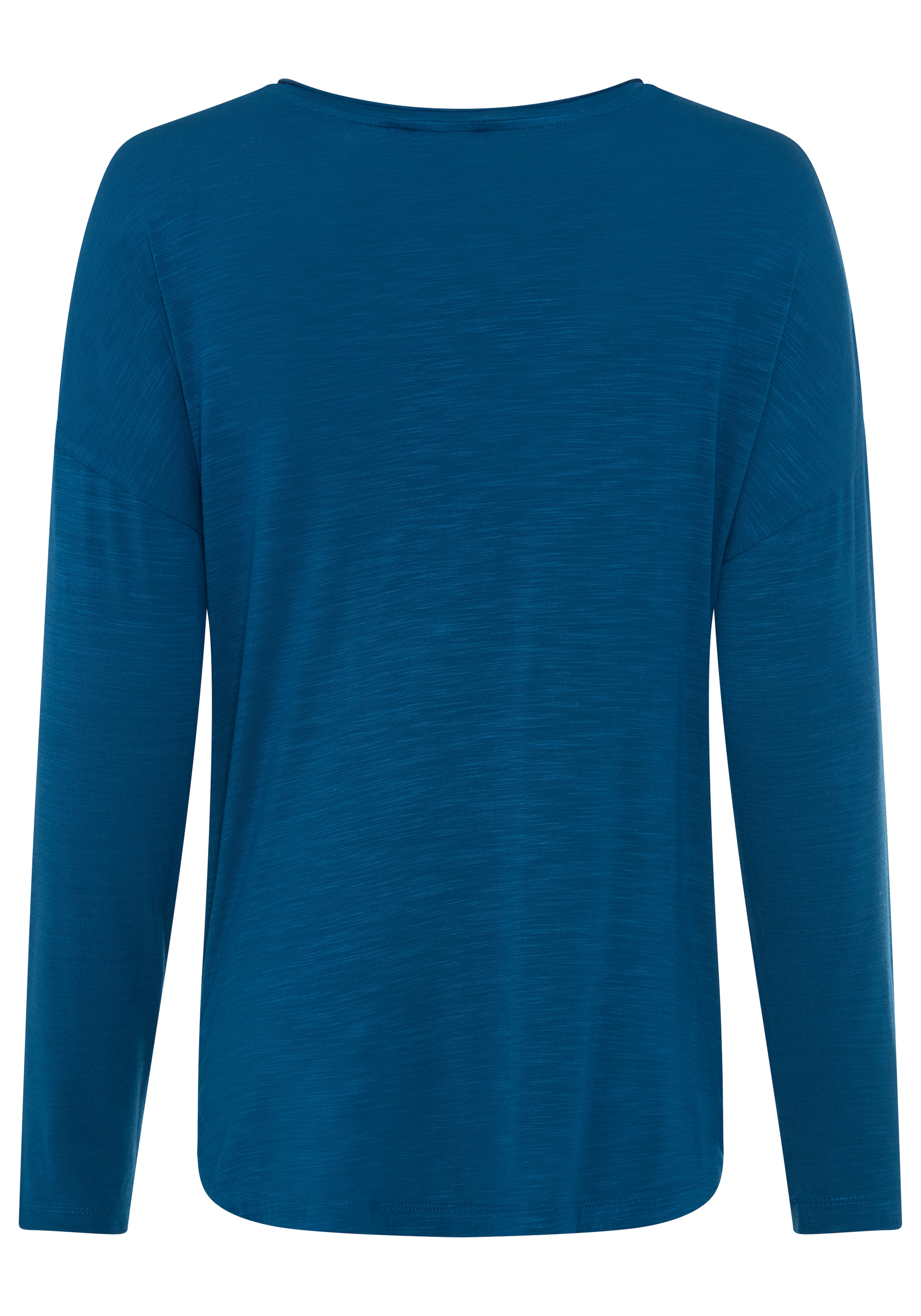 Flashlights T-shirt à manches longues avec encolure bateau, coupe ajustée à la silhouette