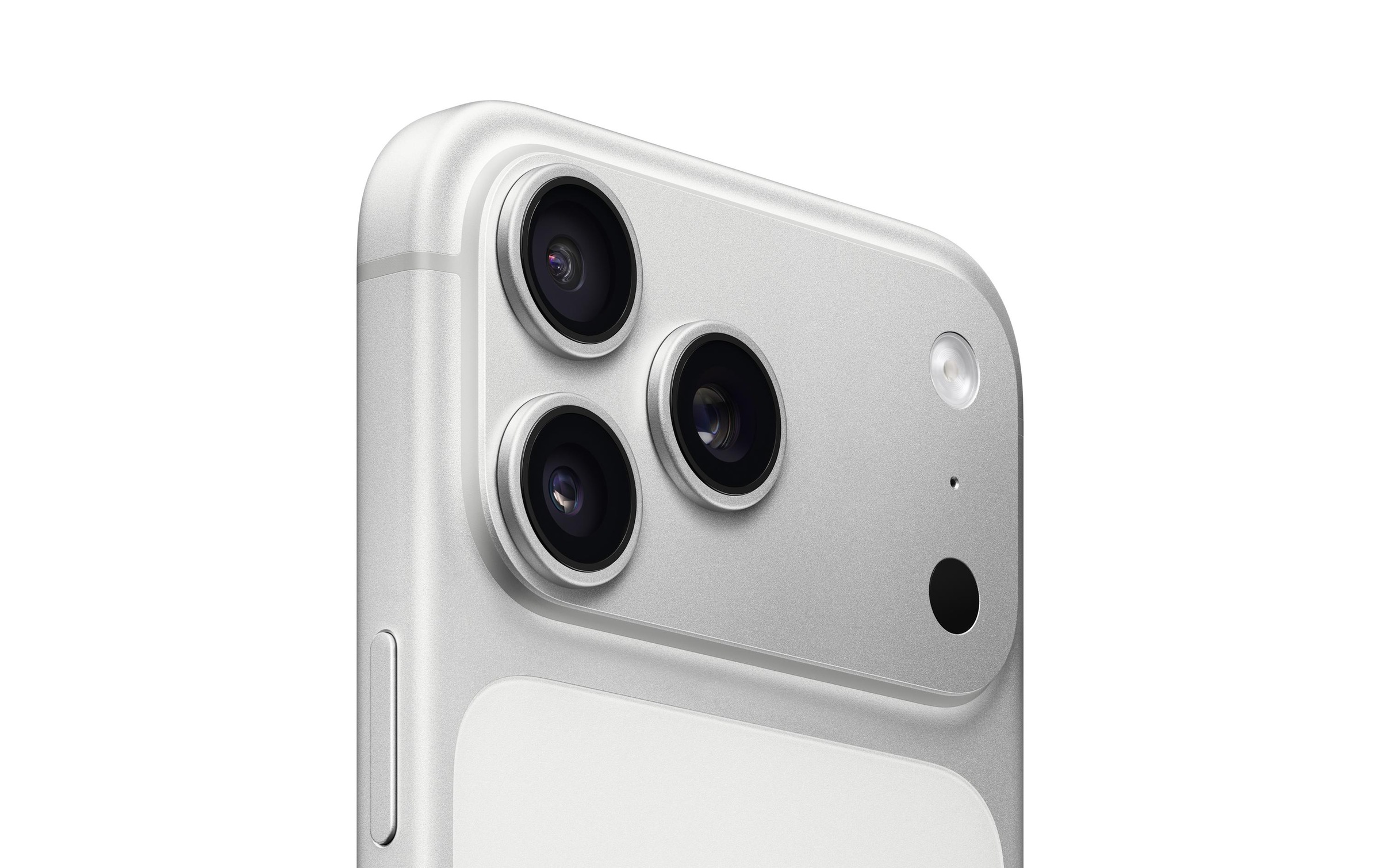 Apple Smartphone »iPhone 17 Pro Max« Silberfarben Induktionsladung