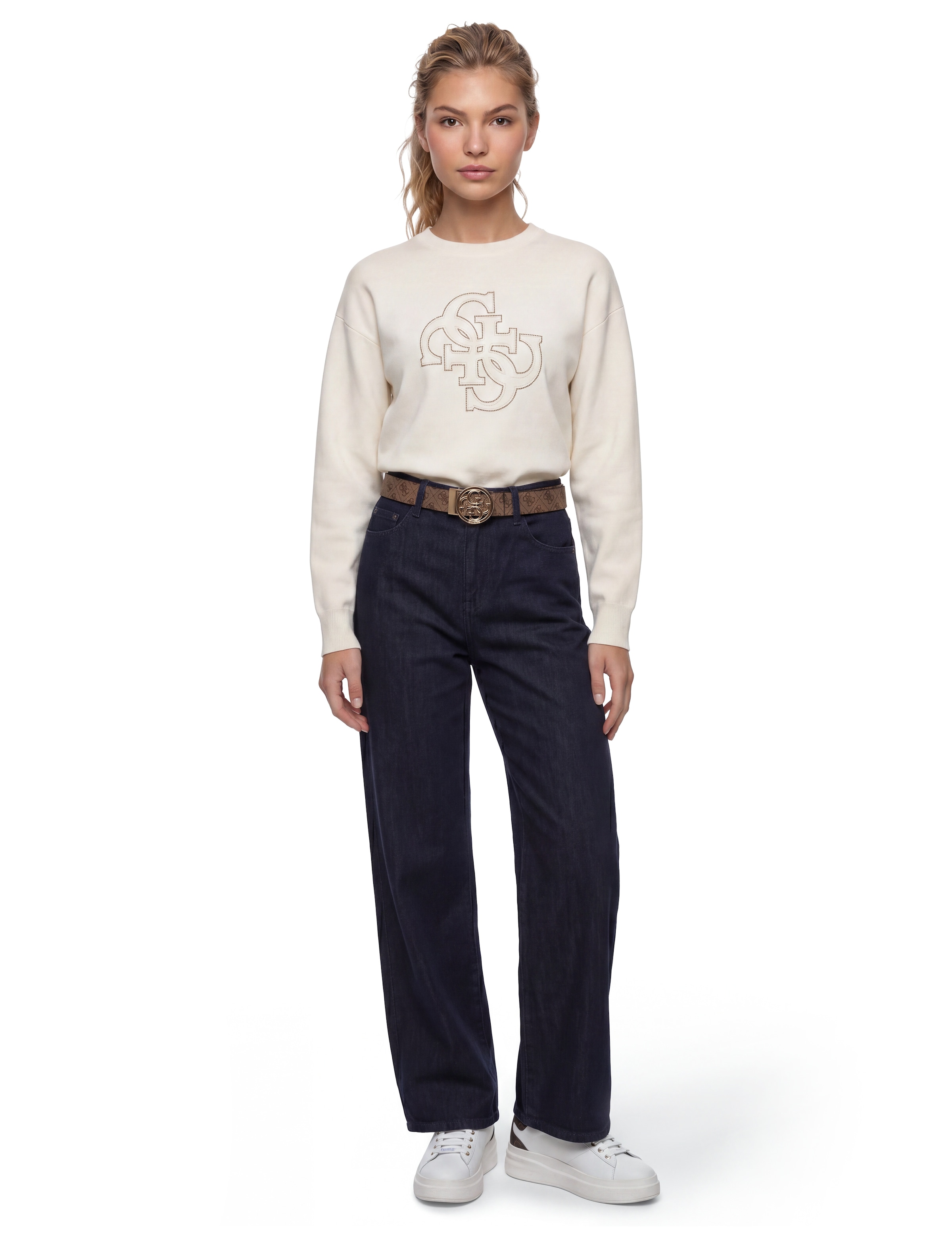 Guess Wendegürtel »NOELLE ADJ & REV PANT BELT H35« mit Logoschliesse