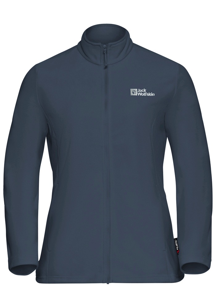 Jack Wolfskin Fleecejacke »TAUNUS FZ W« mit Polartec® 100 Series-Gewebe, schnell trocknend, atmungsaktiv