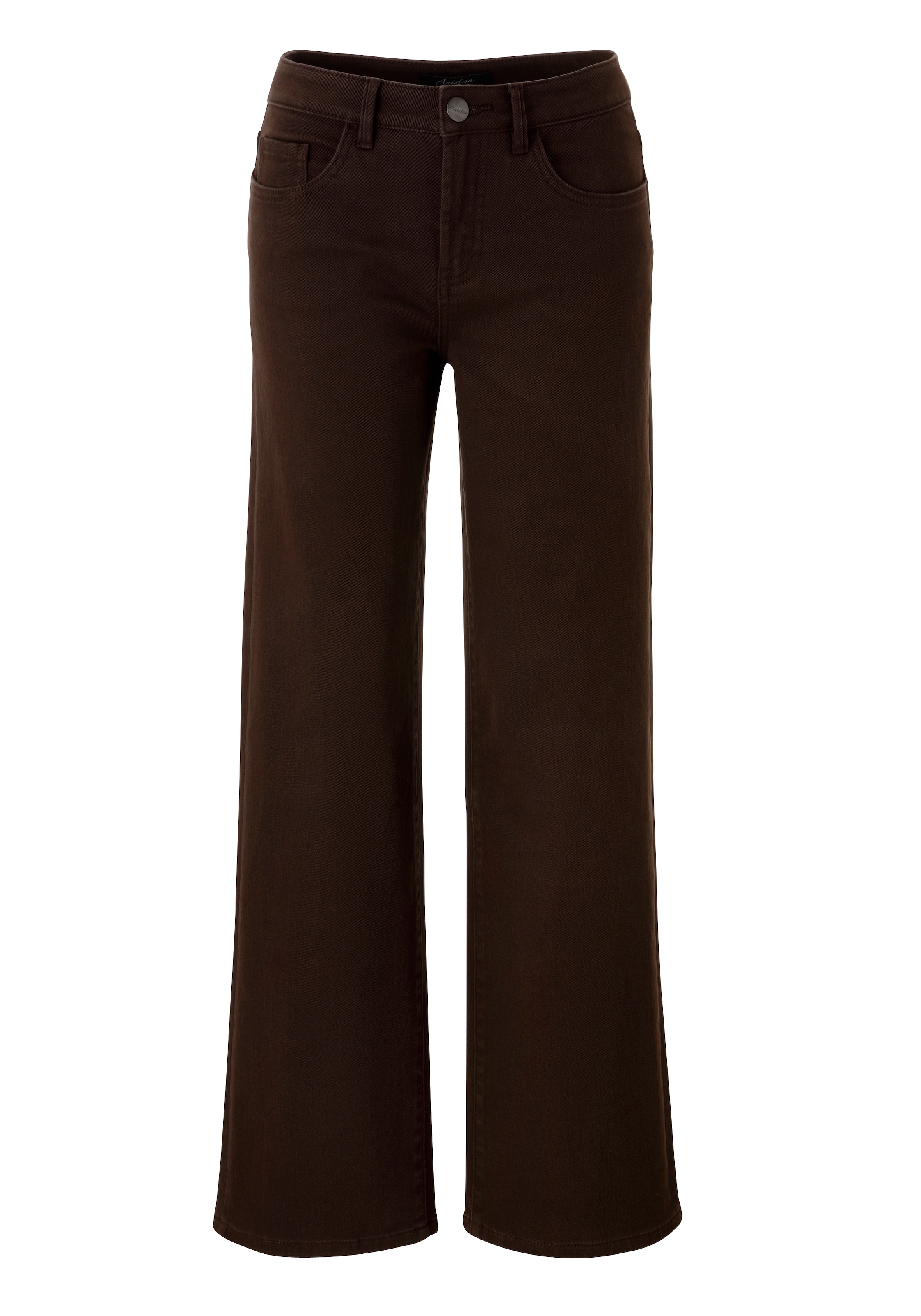 Aniston CASUAL Straight-Jeans mit trendigem, weiten Bein - NEUE KOLLEKTION
