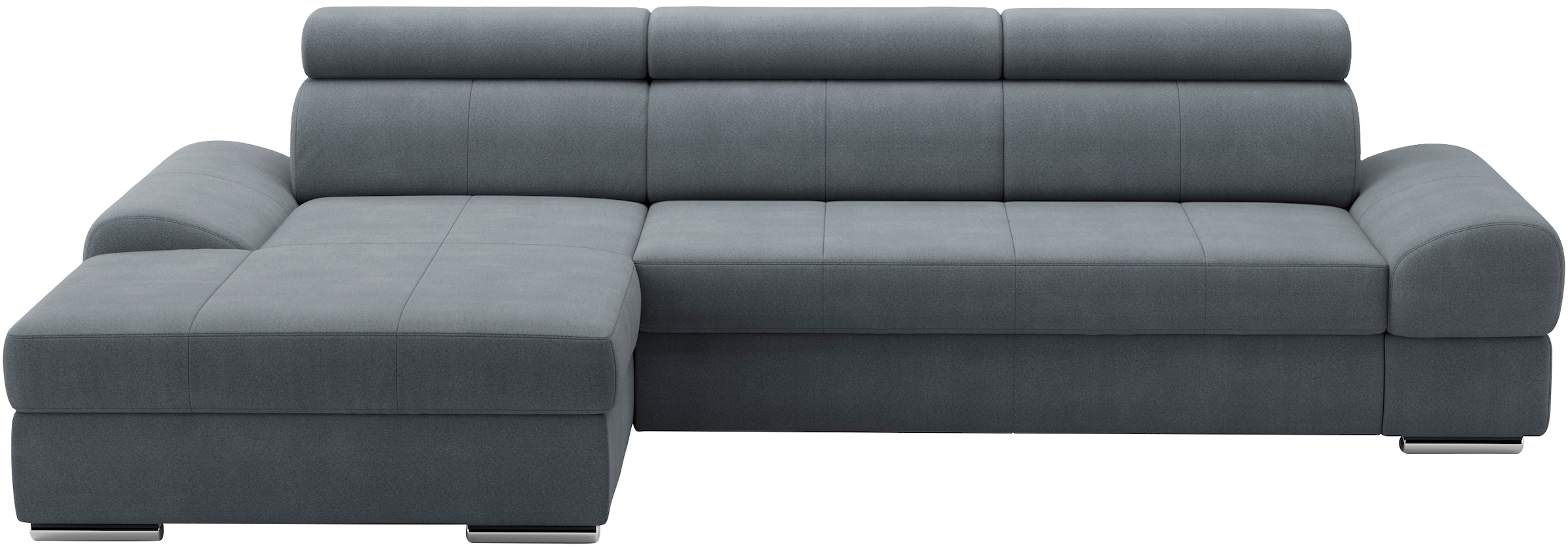 sit&more Ecksofa »Broadway L-Form« inklusive Kopfteilverstellung, wahlweise mit Bettfunktion