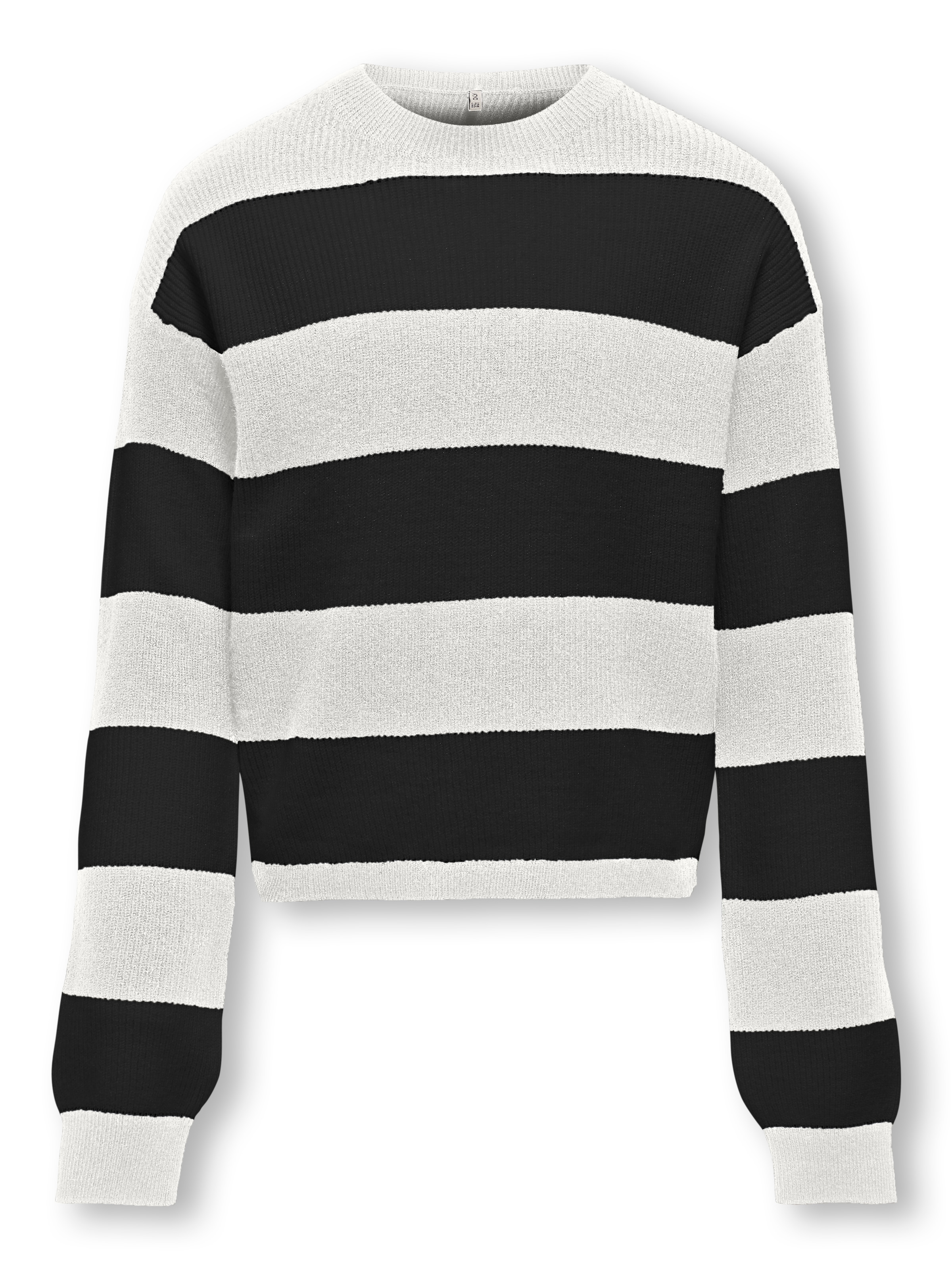 KIDS ONLY Strickpullover »KOGFRANCA SHORT L/S STRIPE KNT NOOS«