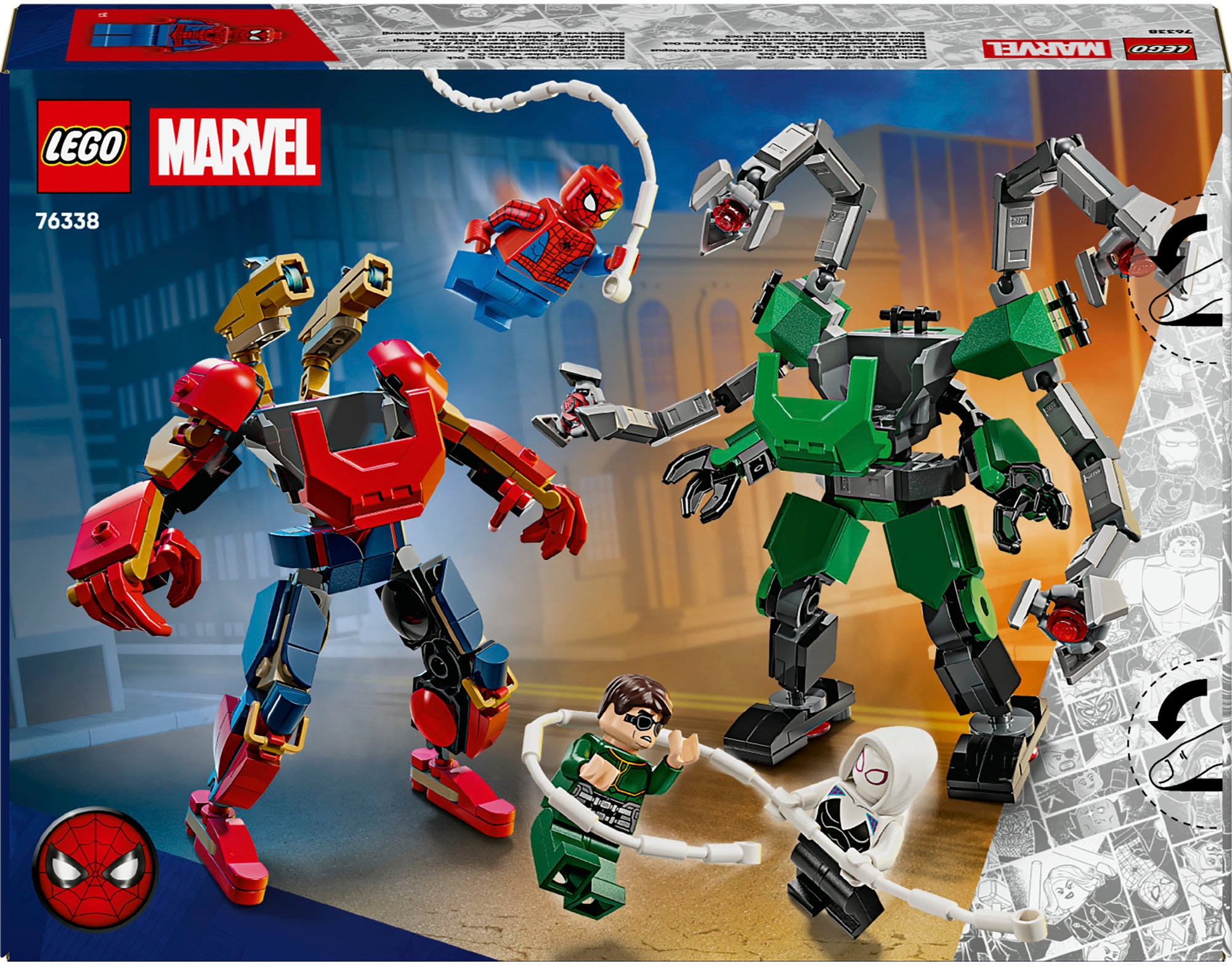LEGO® Pions de construction »Mech-Duell: Spider-Man vs. Doc Ock (76338), LEGO Super Heroes« Made in Europe