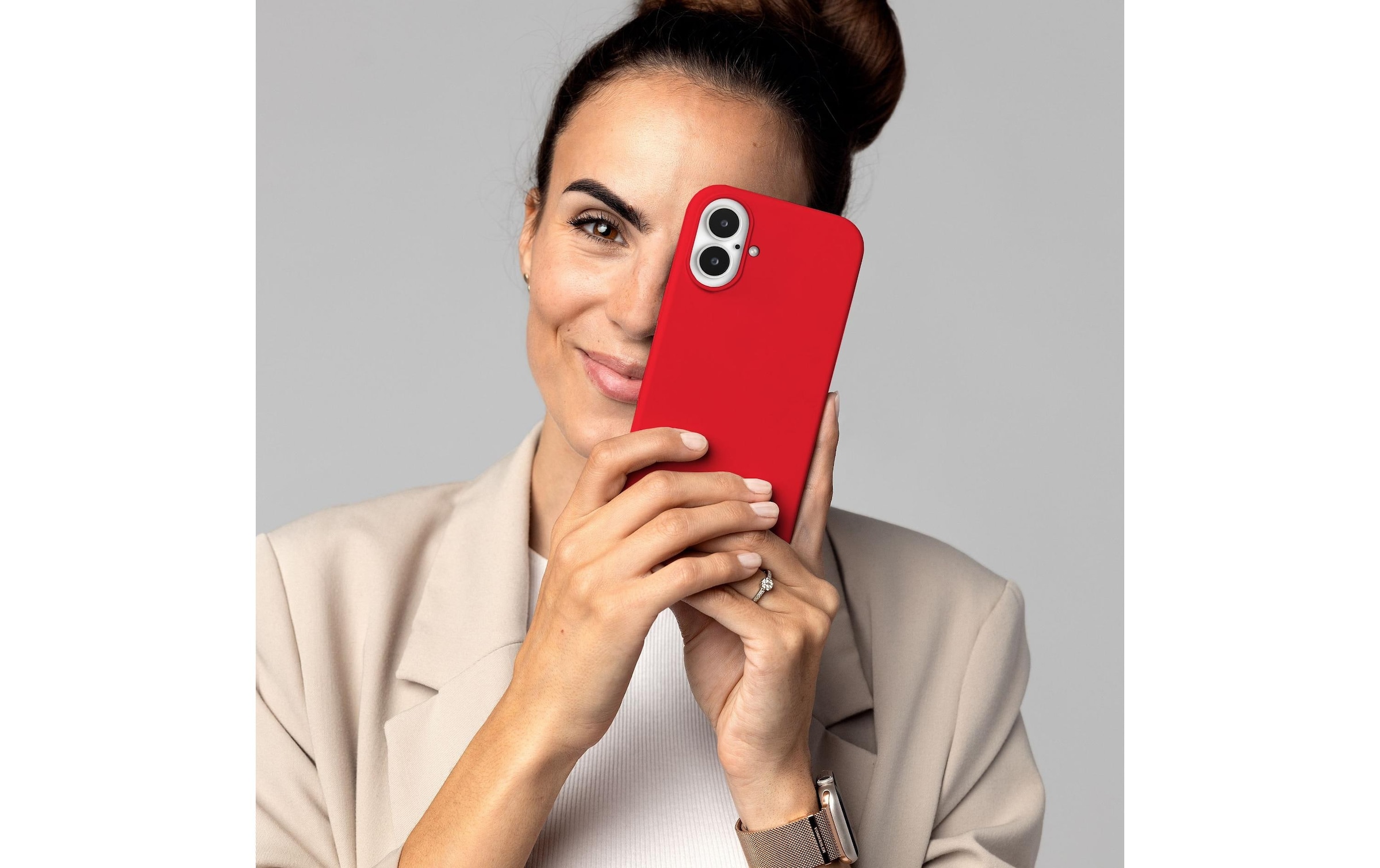VONMÄHLEN Backcover »Soft Silicone iPhone 16« iPhone 16