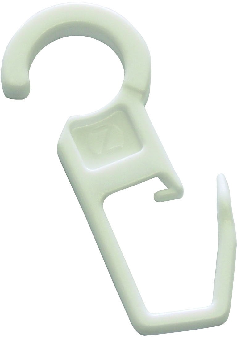 GARDINIA Faltenclip »Gardinenhaken Kunststoff« Zubehör Vitragestangen/Caféhausstangen