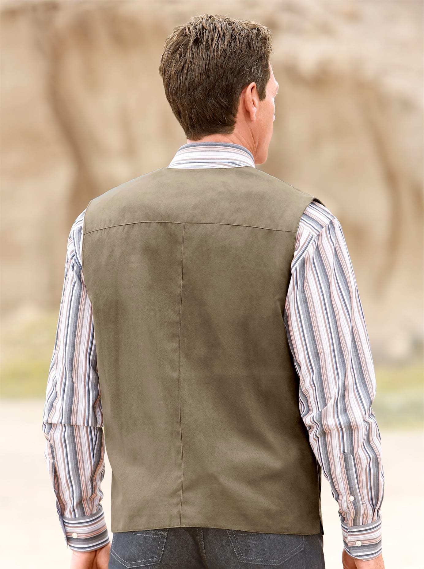 Marco Donati Gilet en similicuir