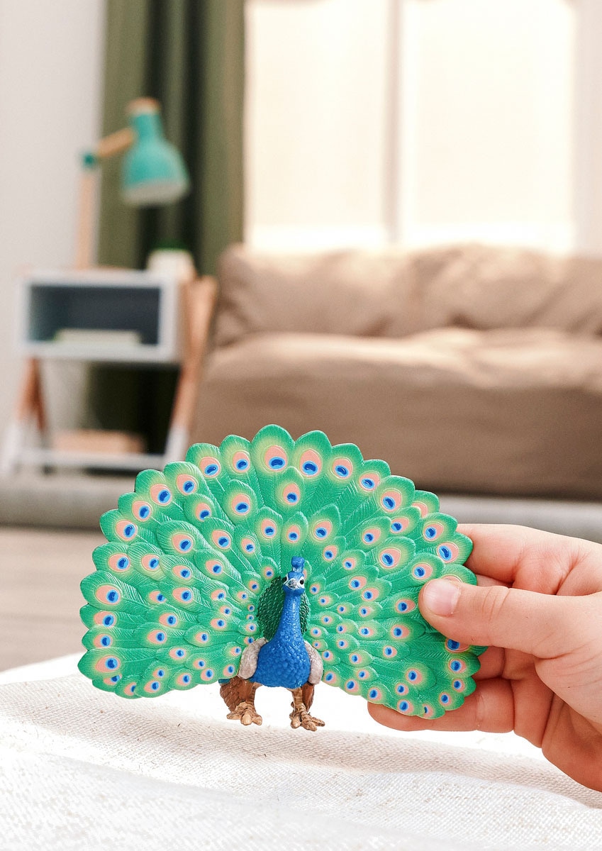 Schleich® Personnage de jeu »FARM WORLD, Pfau (14926)«