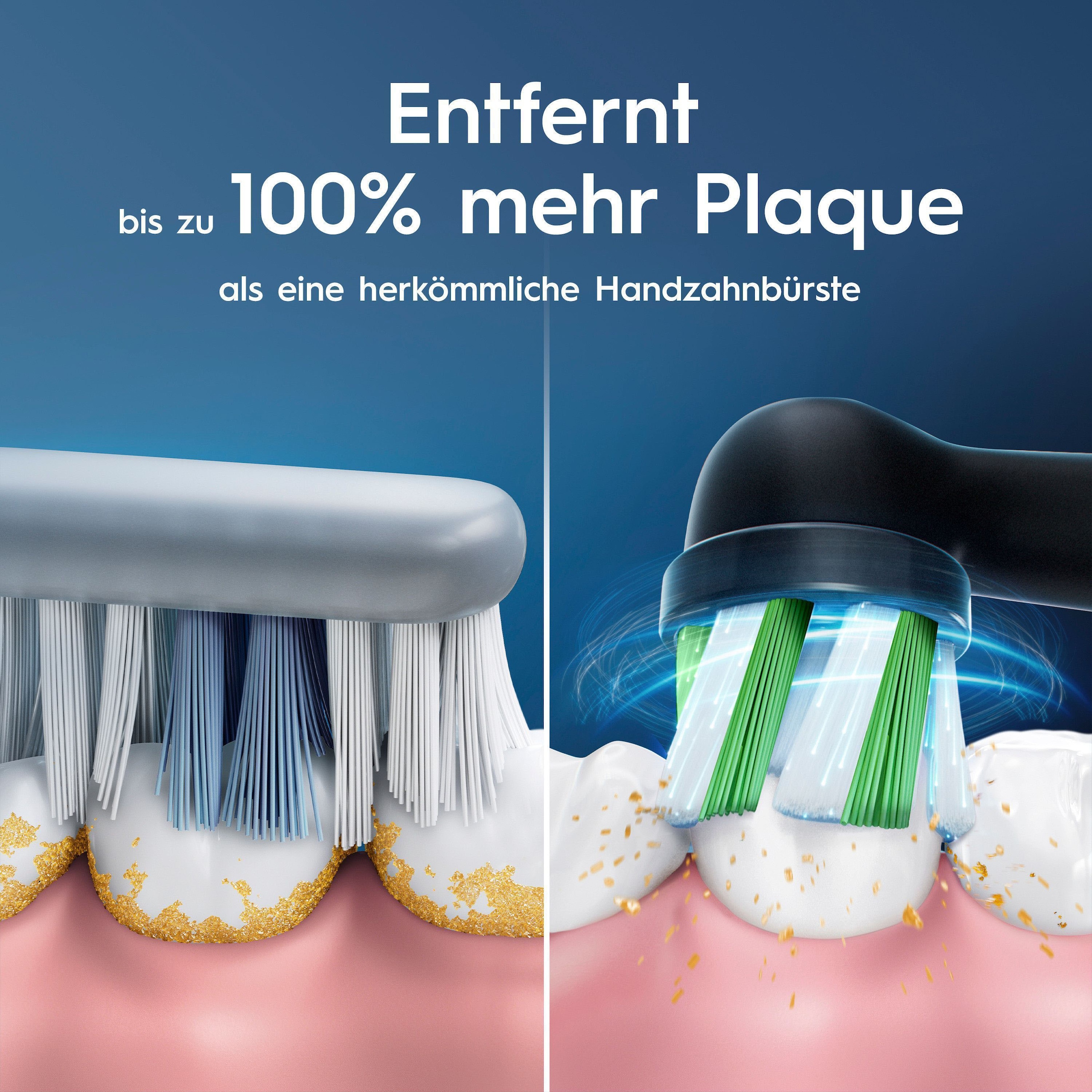 Oral-B Brosse à dents électrique »PRO Series 1« 1 cuis Aufsteckbürsten capteur de pression