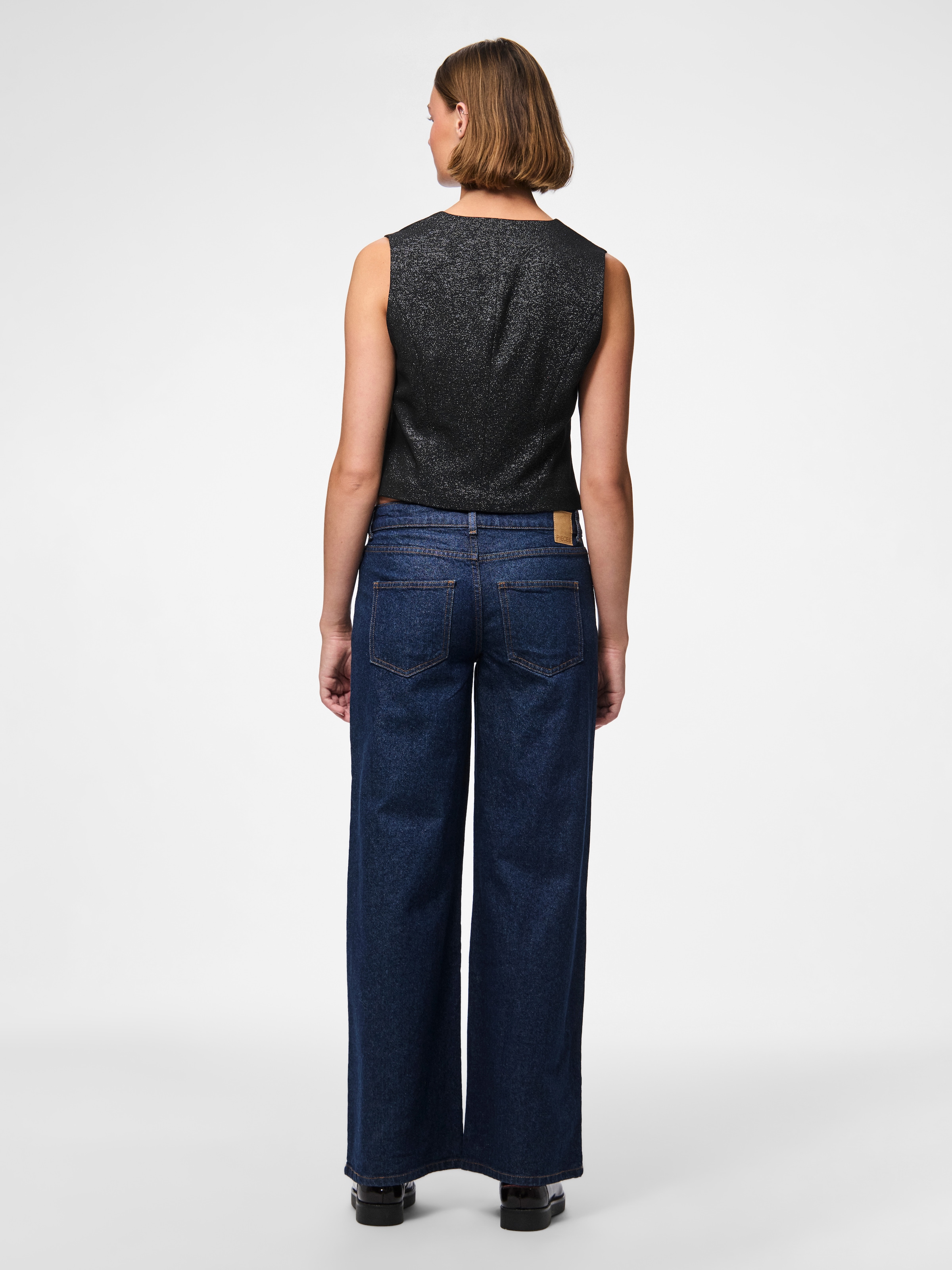 pieces Gilet de costume »PCBOSELLA GLITTER VEST NOOS«