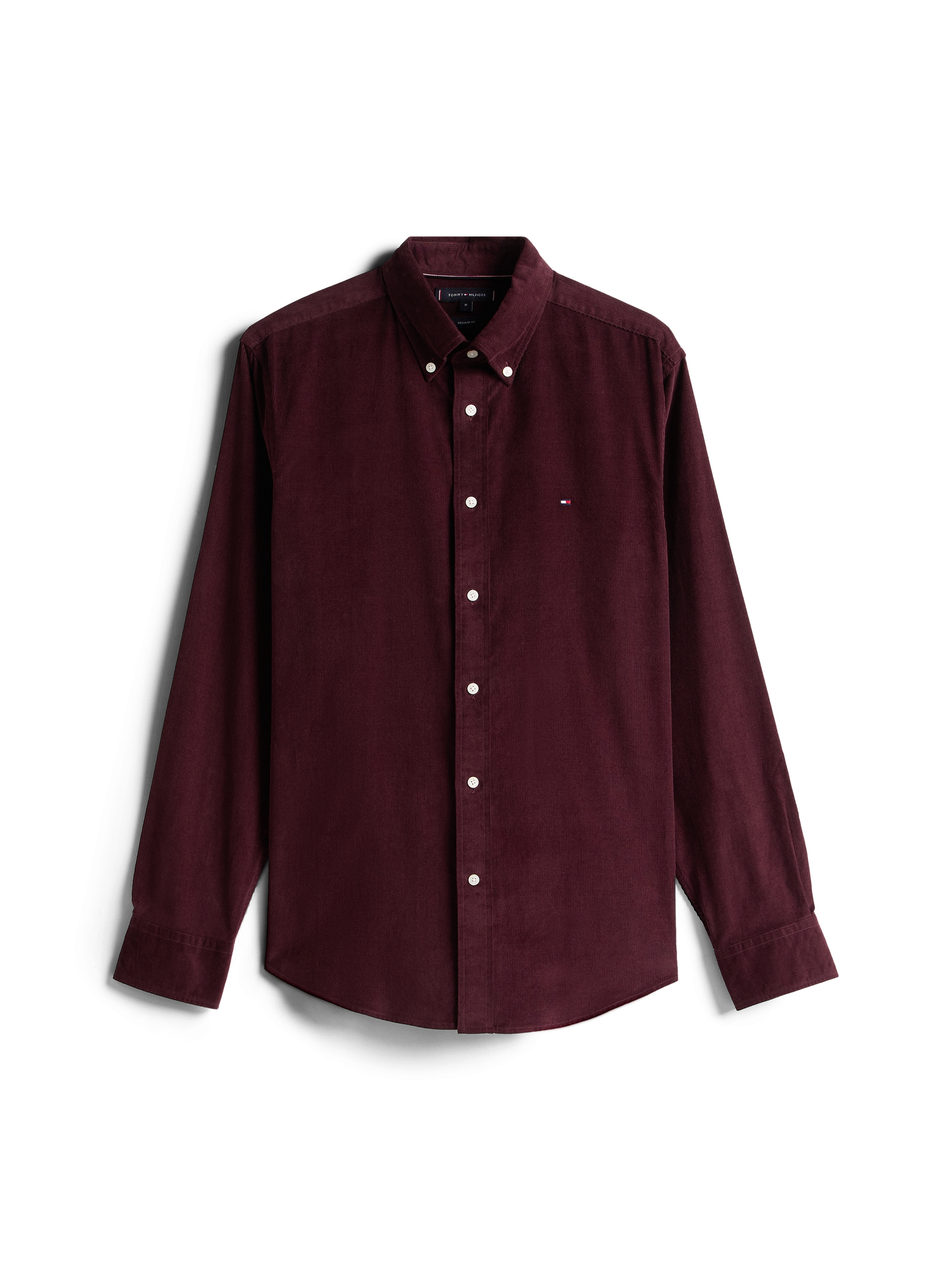 Tommy Hilfiger Langarmhemd »SOLID CORDUROY SHIRT« Regular fit Cordhemd