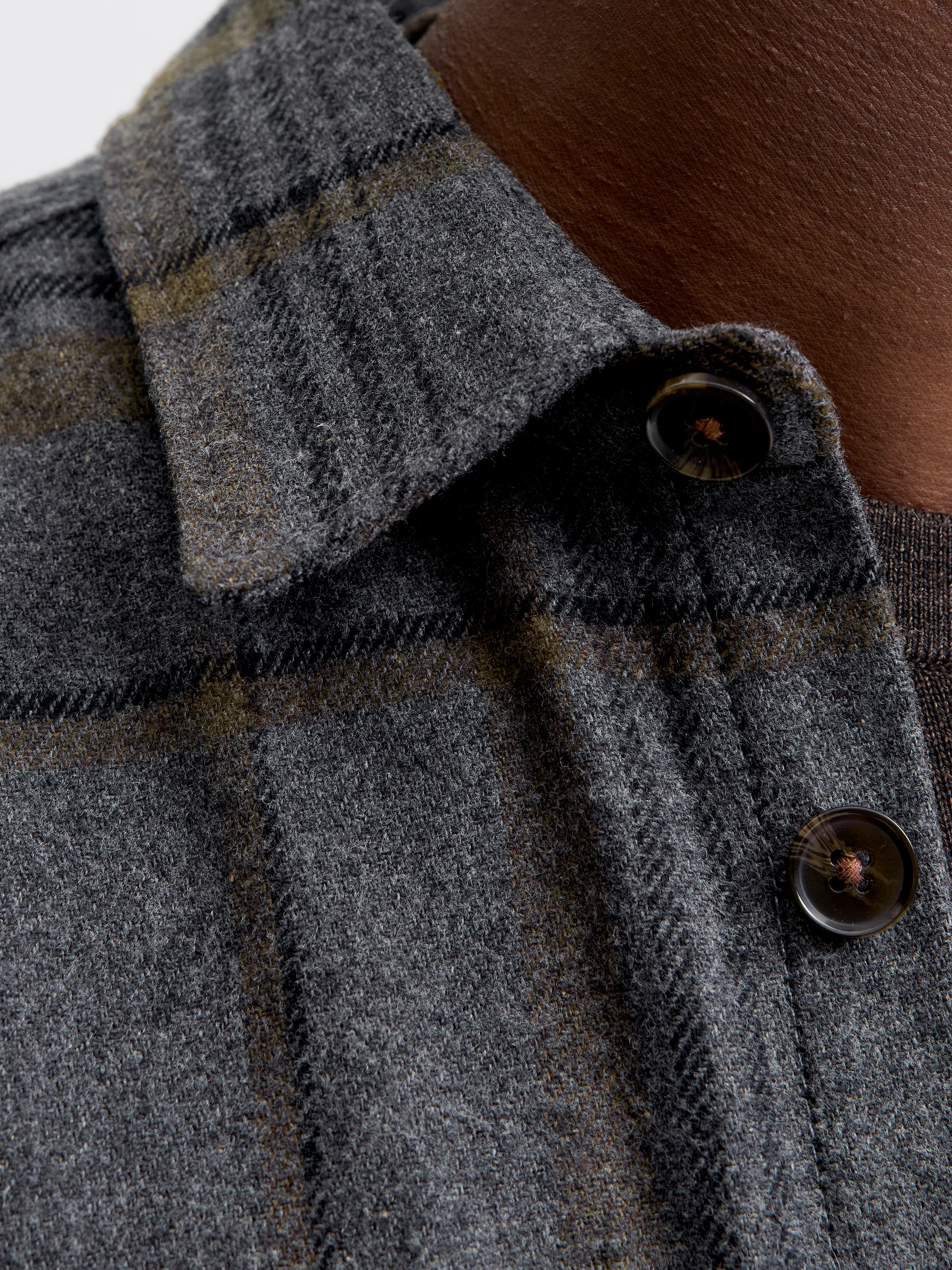 Jack & Jones Chemise à manches longues »JPRRAYLE MELANGE CHECK L/S OVERSHIRT SN«