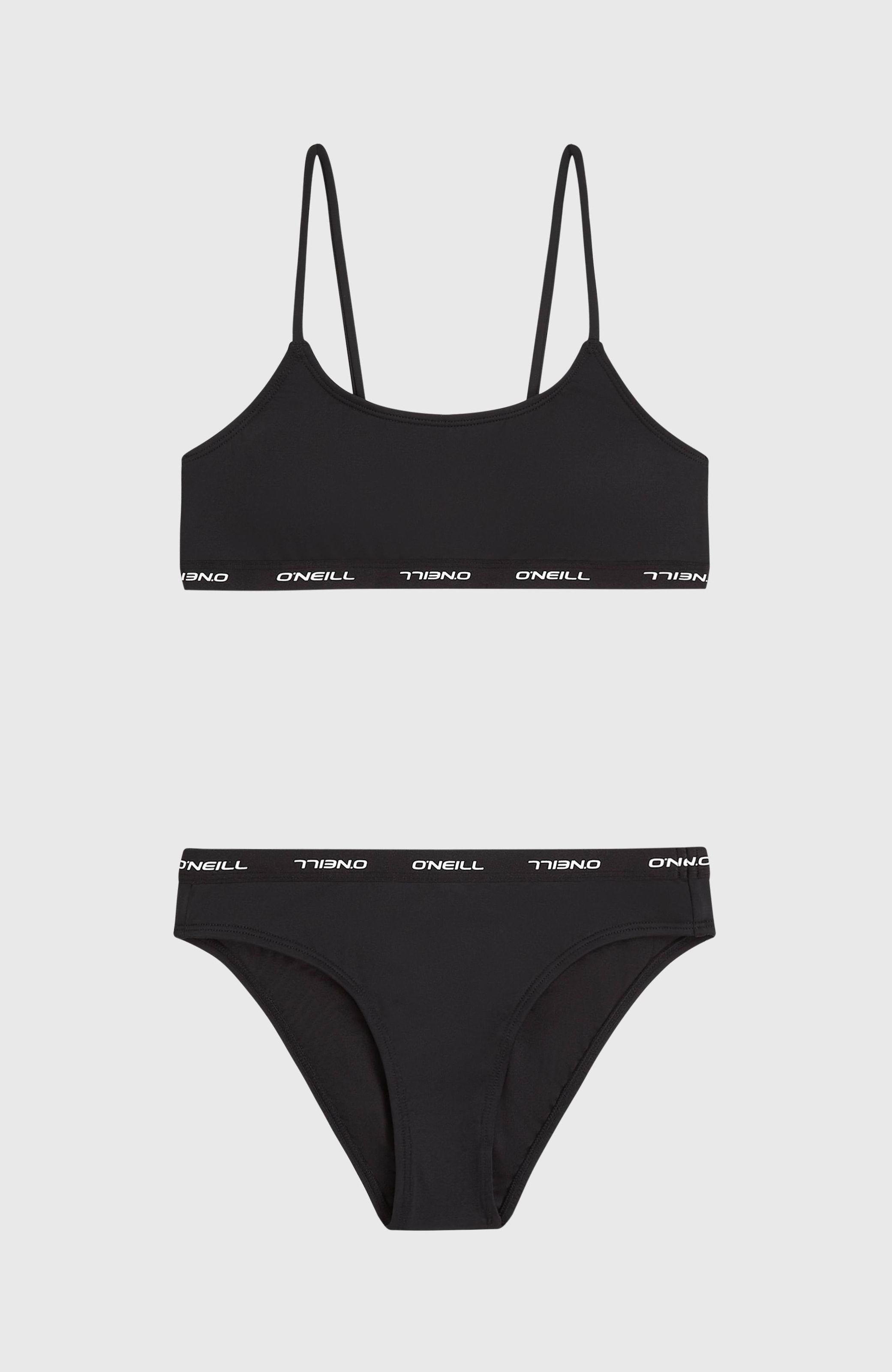 O'Neill Bikini bandeau »O'NEILL SPORT BIKINI SET« 2 cuis Bralette-Oberteil, elastischer Bund mit Logostreifen, feste Träger