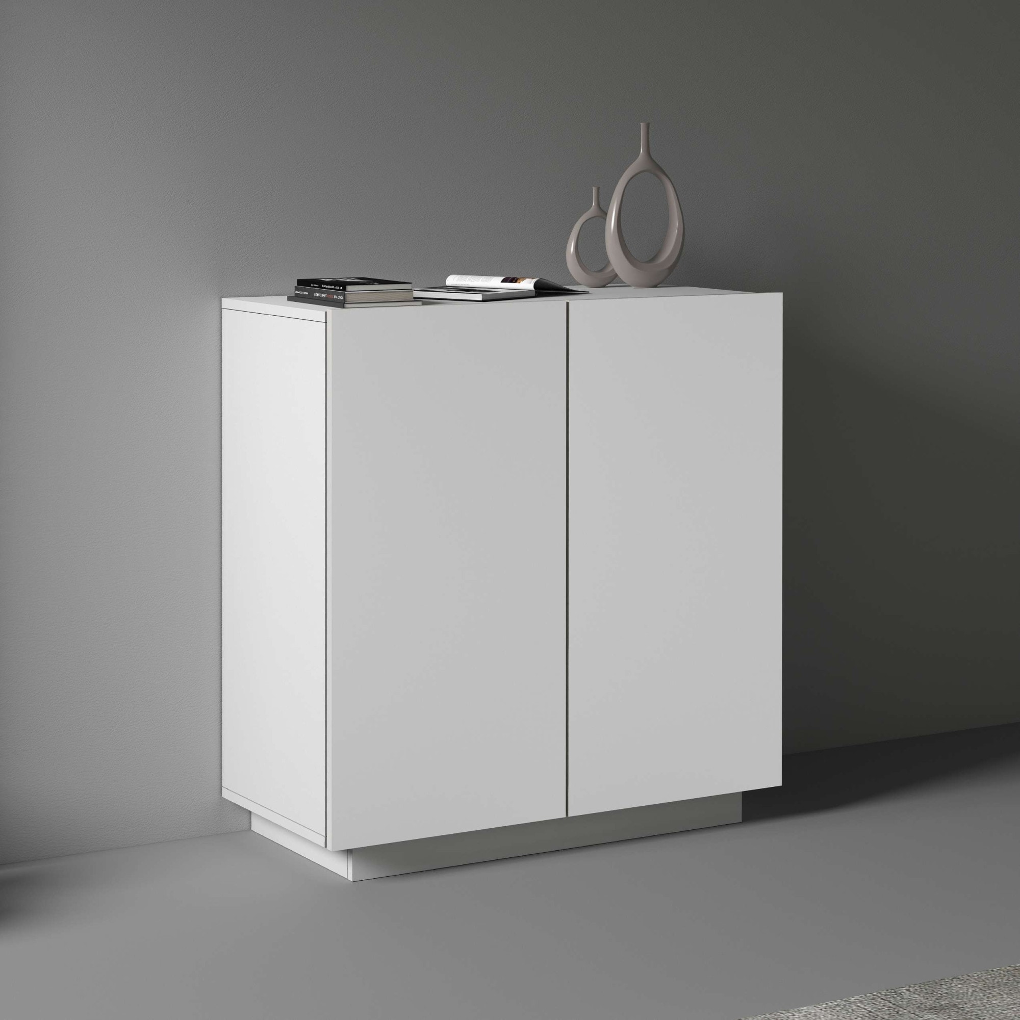 INOSIGN Armoire de classement »Essential, Mehrzweckschrank, Büroschrank mit 2 Türen« & verstellbaren Einlegeböden, Höhe 86 oder 166 cm, Made in Italy