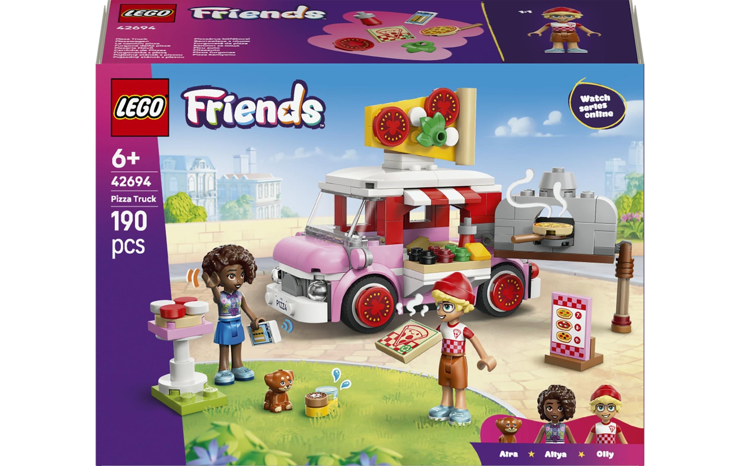 LEGO® Pions de construction »Pizzawagen (42694), LEGO Friends« fabriqué en Europe