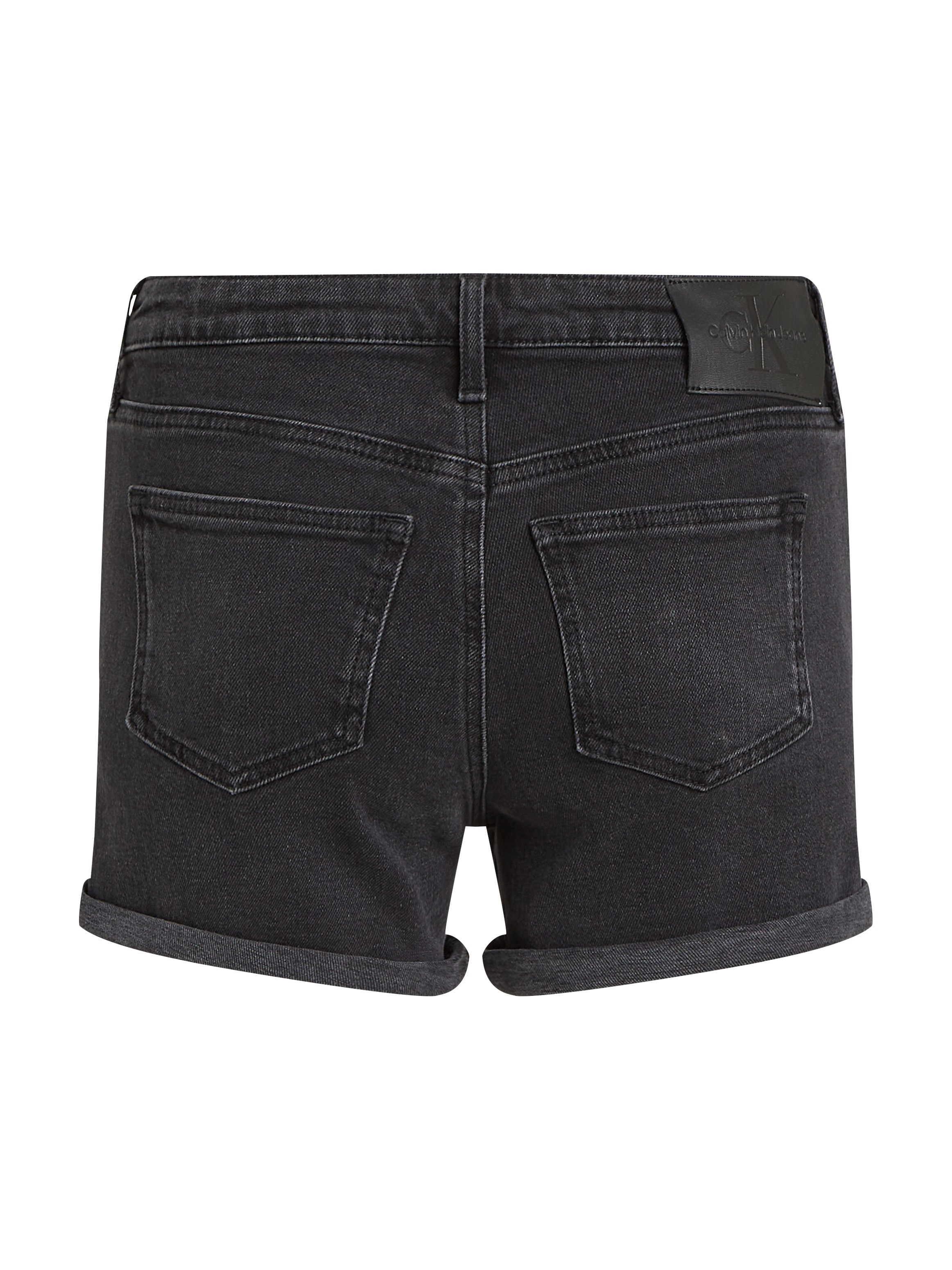 Calvin Klein Jeans Shorts »MID RISE SHORT«  mit Umschlagsaum