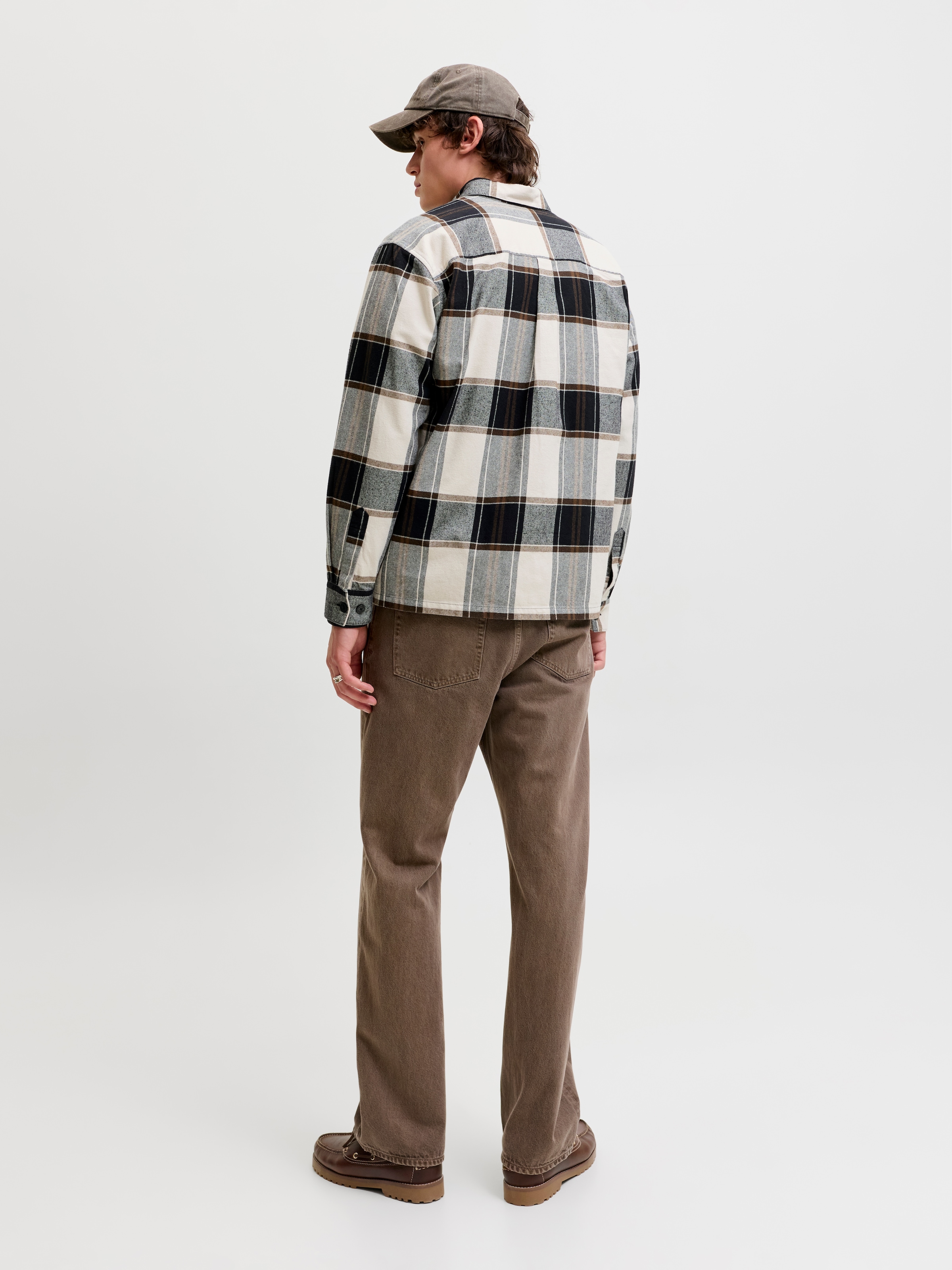 Jack & Jones Chemise à manches longues »JJEJACKSON OVERSHIRT LS SN« coton, coupe décontractée