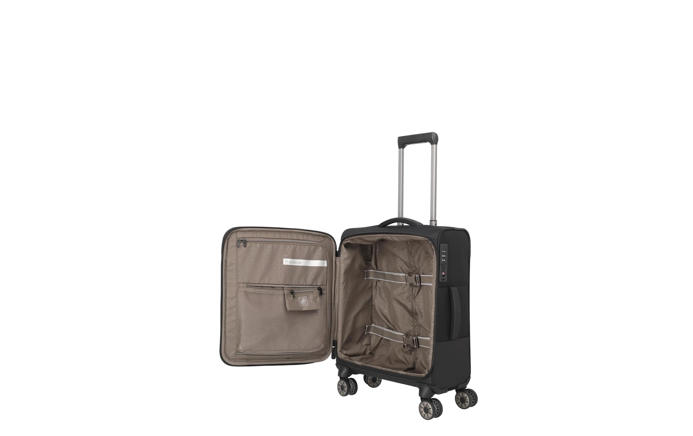 travelite Trolley »travelite Crosslite Trolley S 37 l« 37 l 4 Rollen