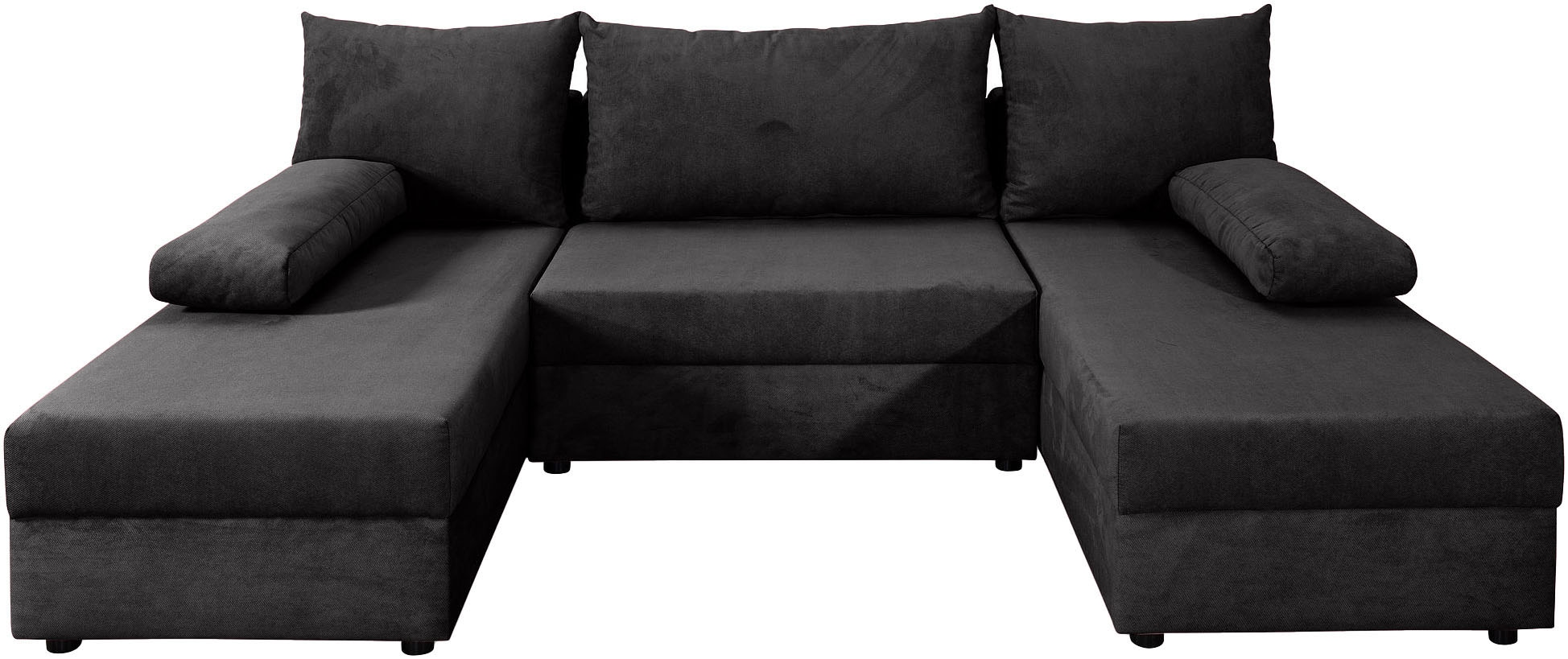 COLLECTION AB Wohnlandschaft »Pico U-Form« Wohnlandschaft,2 X Ottomane,Polyätherschaum Polsterung