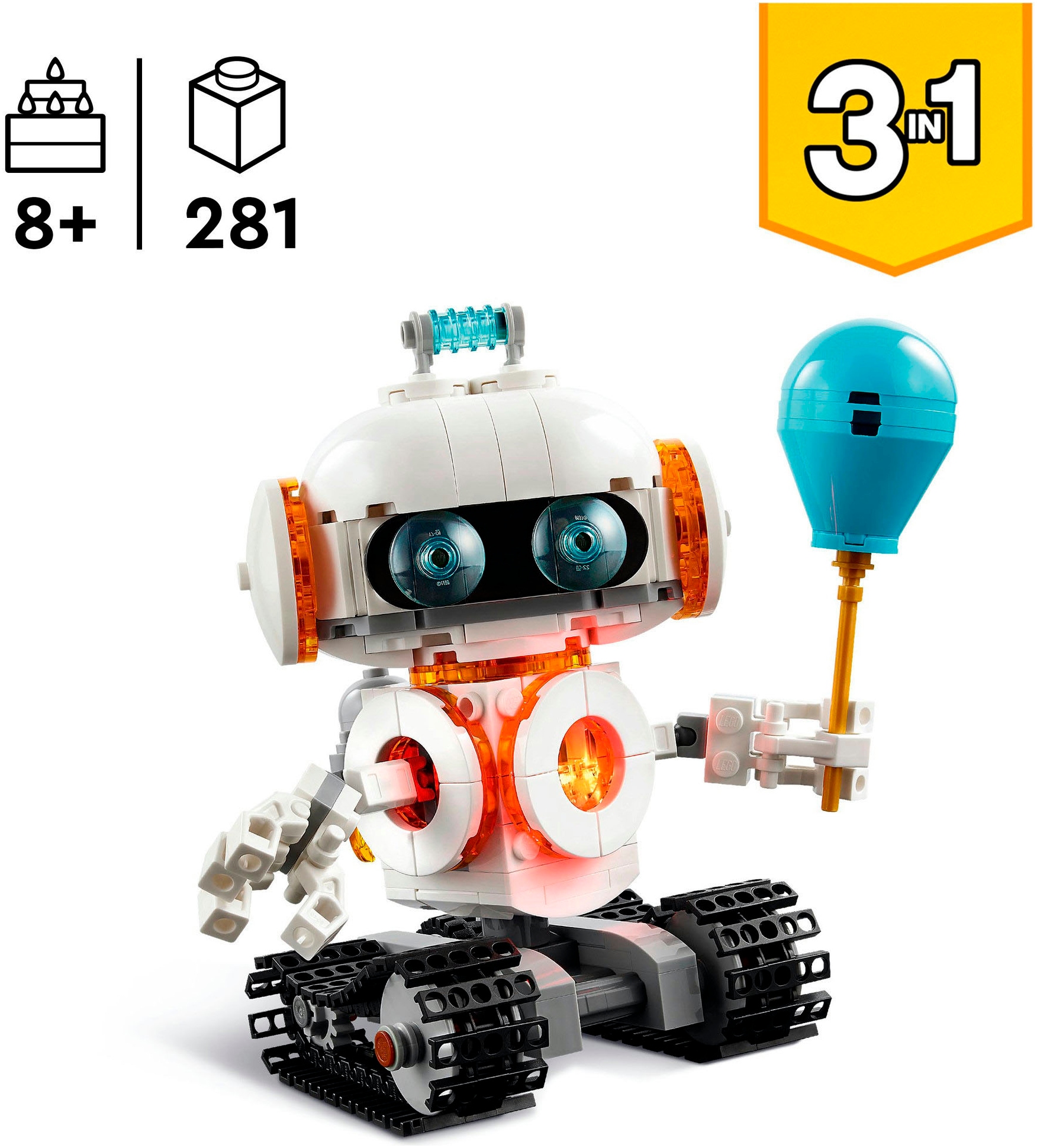 LEGO® Pions de construction »Weltraum-Roboter (31164), LEGO Creator« Made in Europe