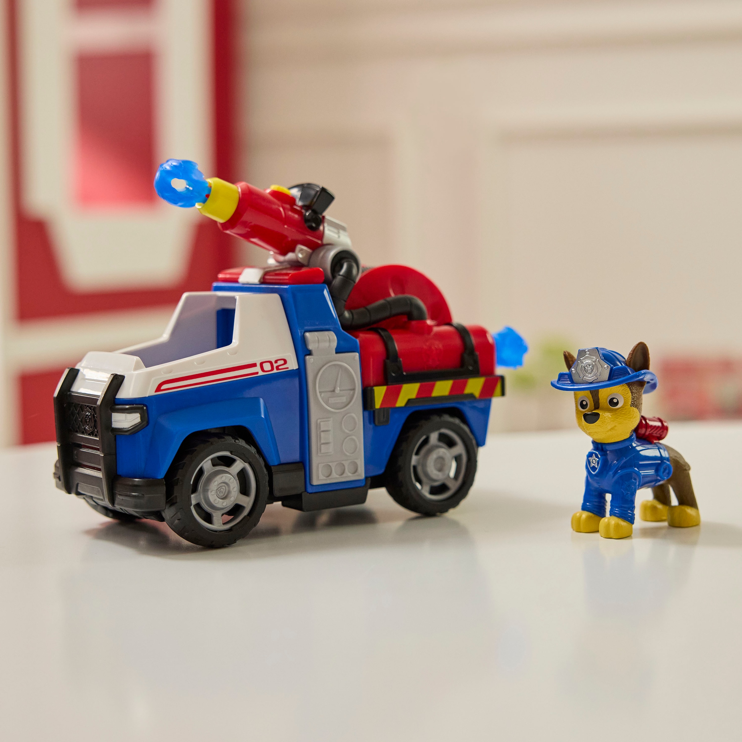 Spin Master Voiture-jouet »PAW Patrol Fire Rescue - Chases Rettungsfahrzeug«