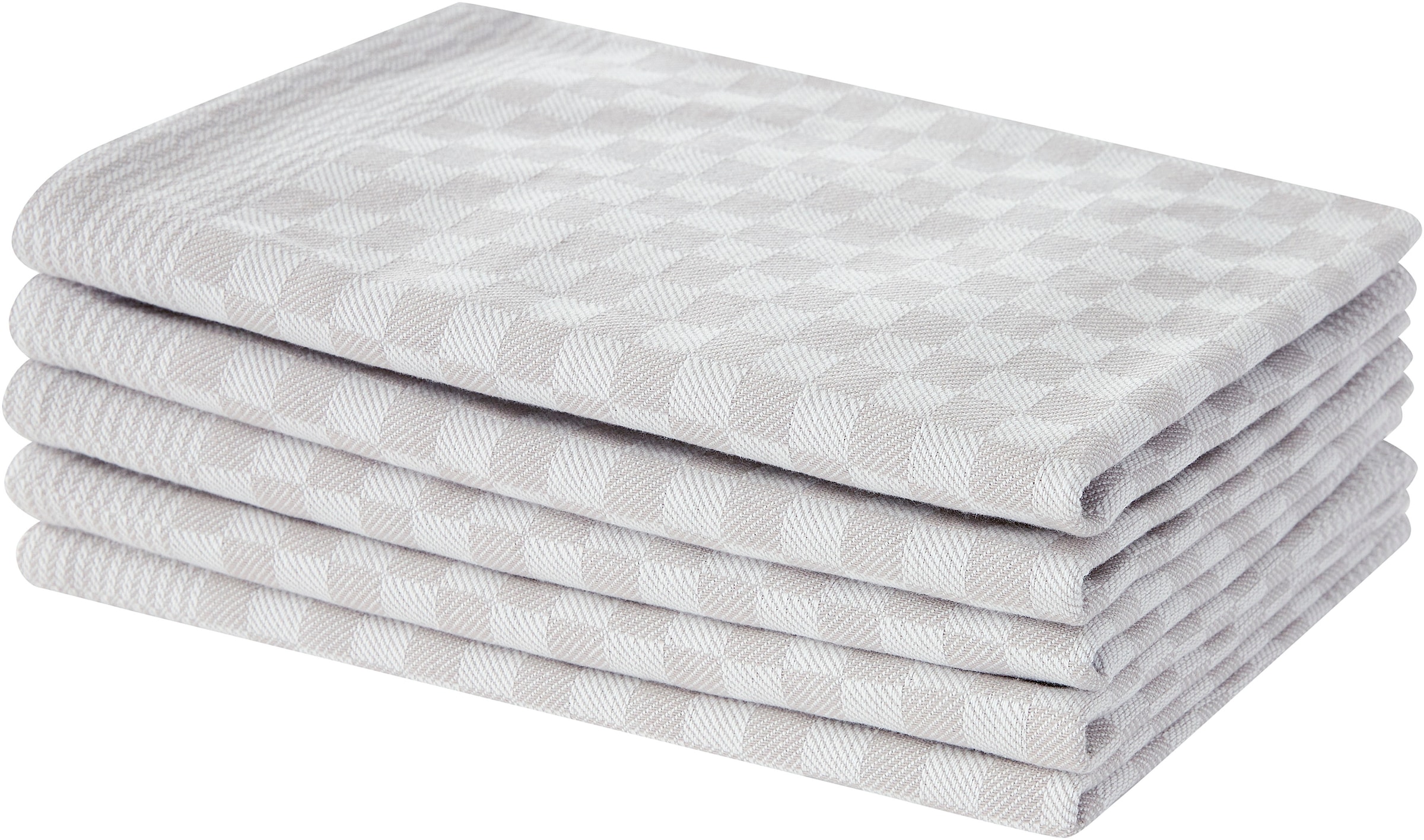 GOODproduct Geschirrtuch »Keersten Premium« hochwertig, Grubentuch, 100 % Baumwolle, 5er-Set, 70 × 50 cm,