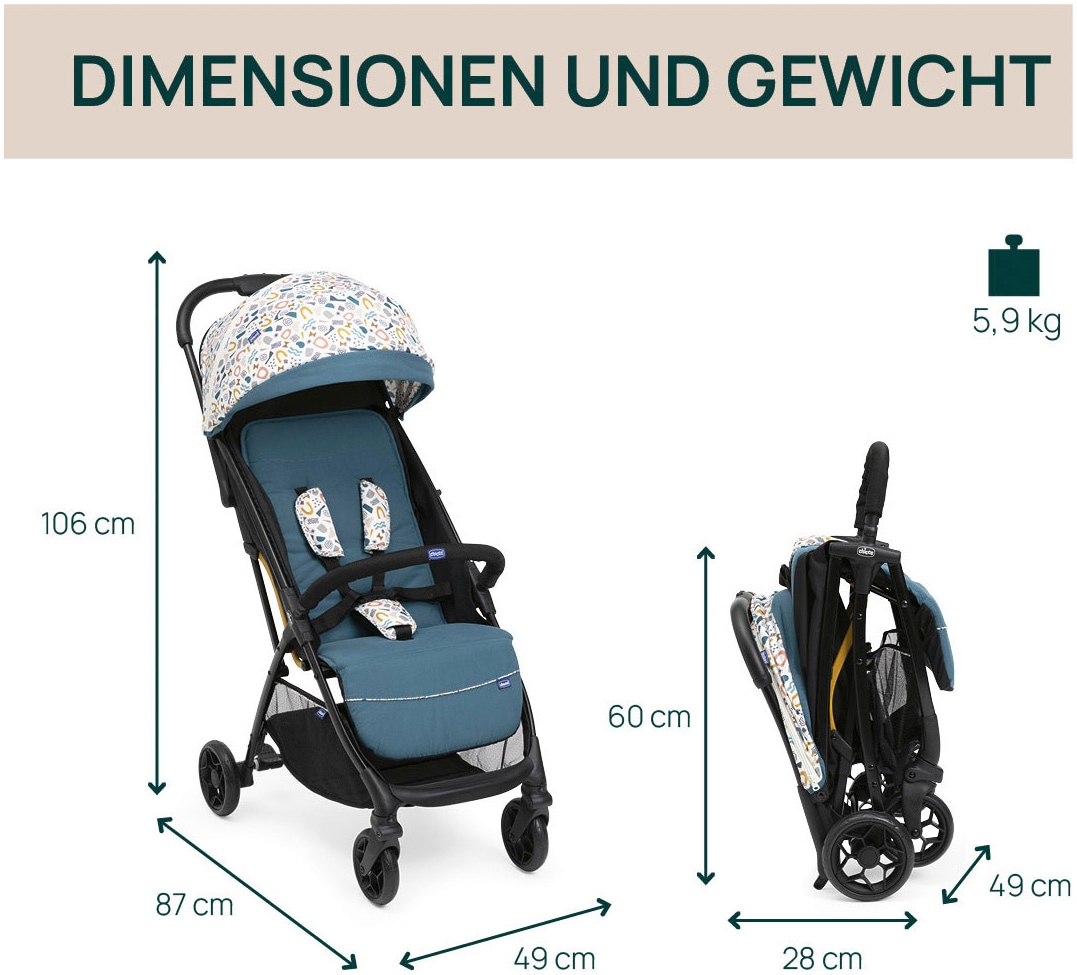 Chicco »Glee« 22 kilos inklusive Regenschutz