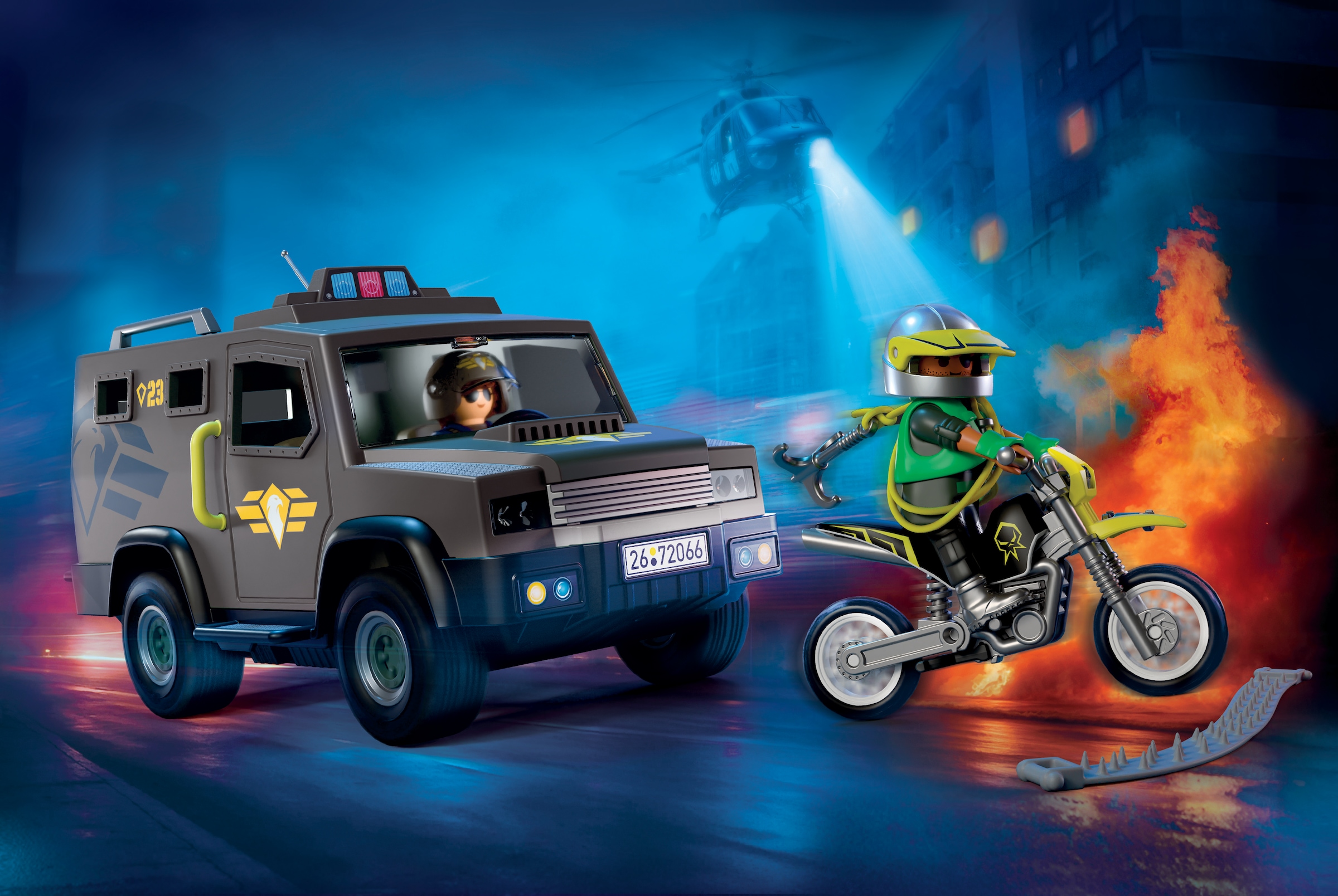 Playmobil® Jeu de construction »SWAT-Einsatzfahrzeug (72066), City Action« Made in Europe