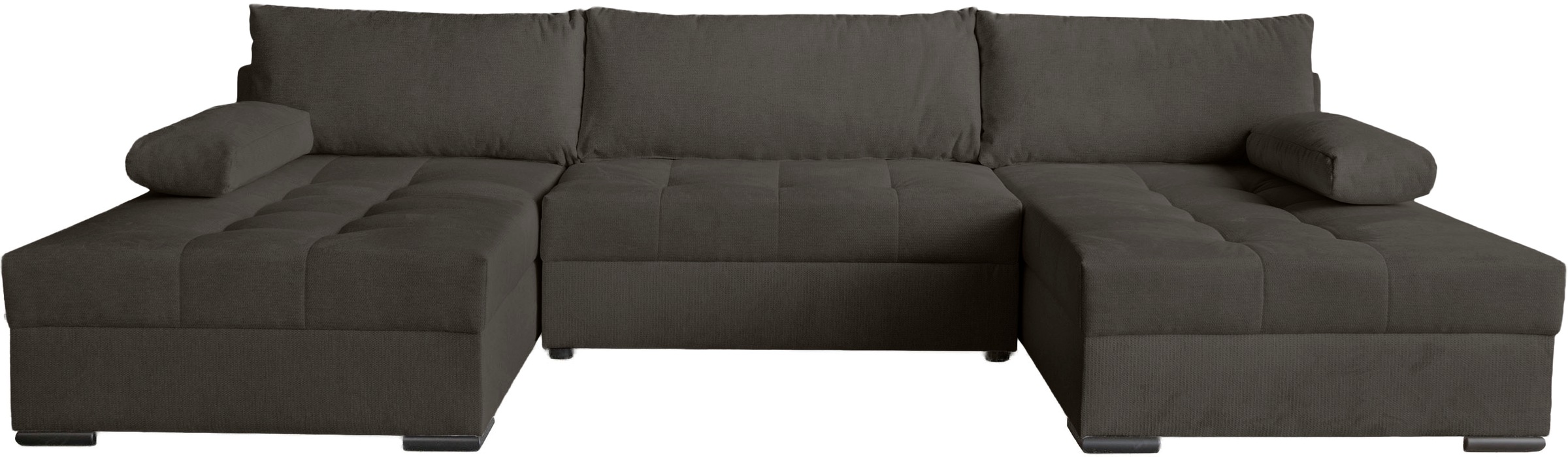GOODproduct Paysage de salon »Home System U-Form, von B: 269-352 cm wählbar, 6 Varianten zur Auswahl« fonction lit, coffre-lit & coussins décoratifs, ressorts ensachés