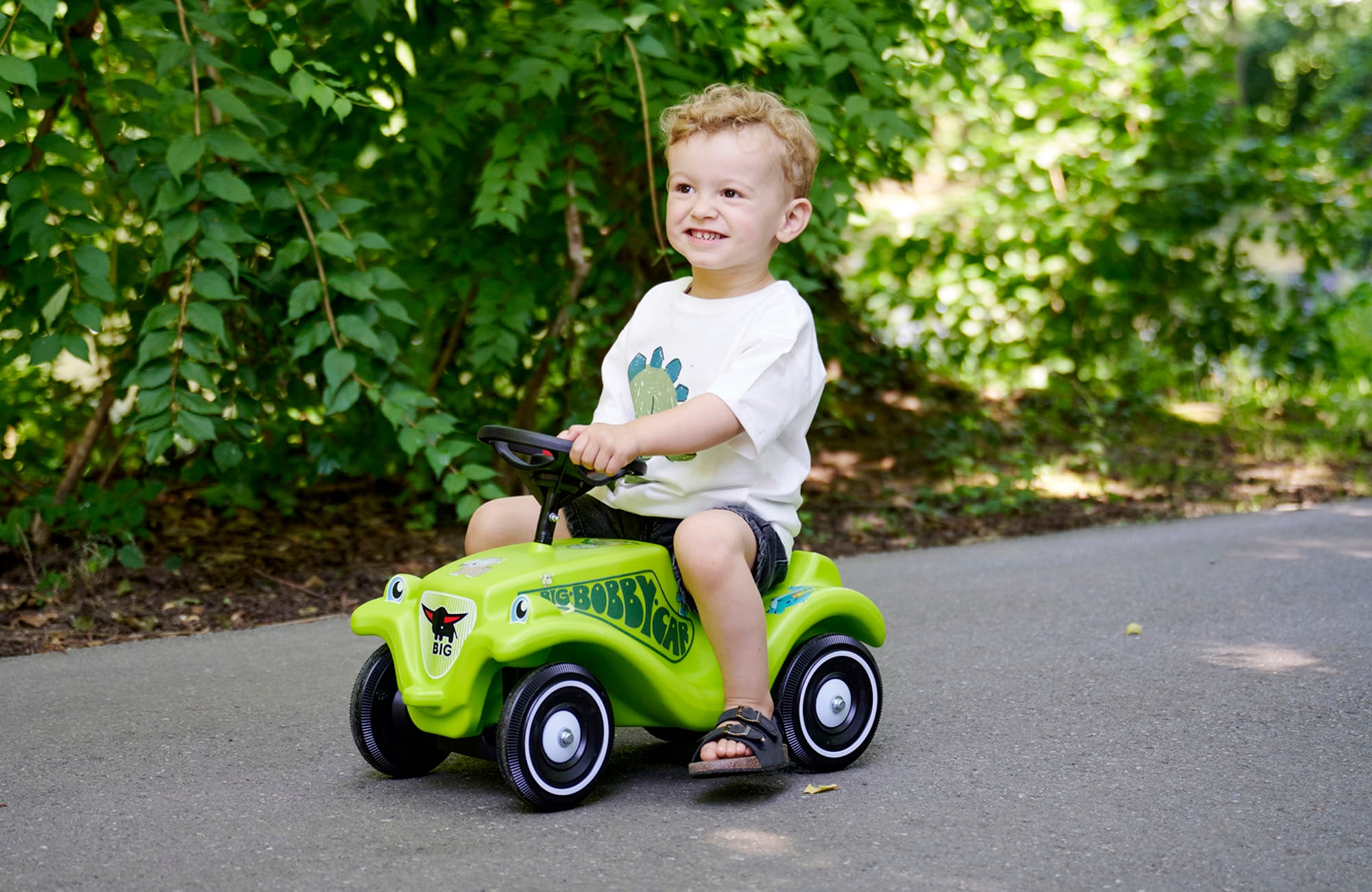 BIG Voiture à bascule »BIG Bobby Car Classic Dino« Made in Germany