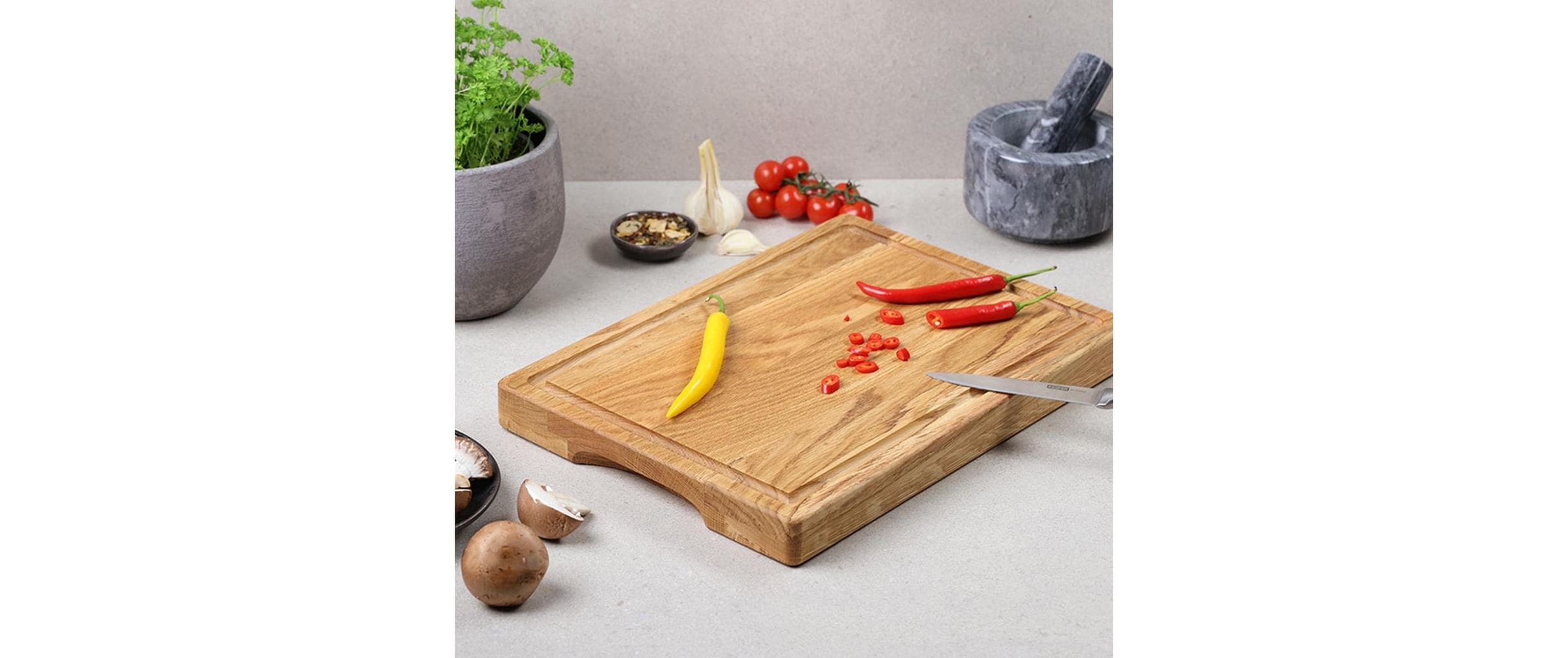 KESPER® Planche à découper »Prkénko 27.5 cm x 38.5 cm«