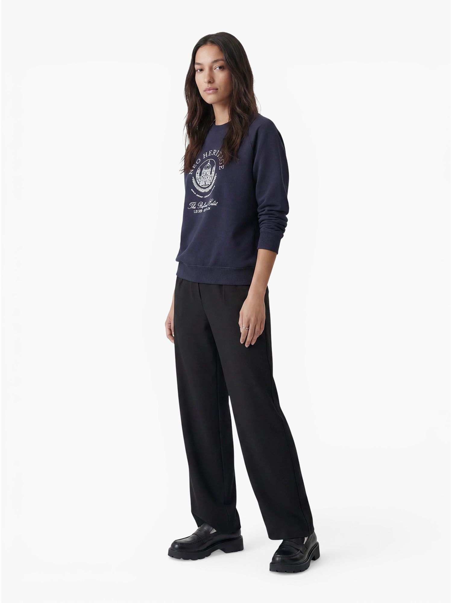 LeGer Pull »Bettina, LeGer by Lena Gercke«, Baumwollmix, bestickt
