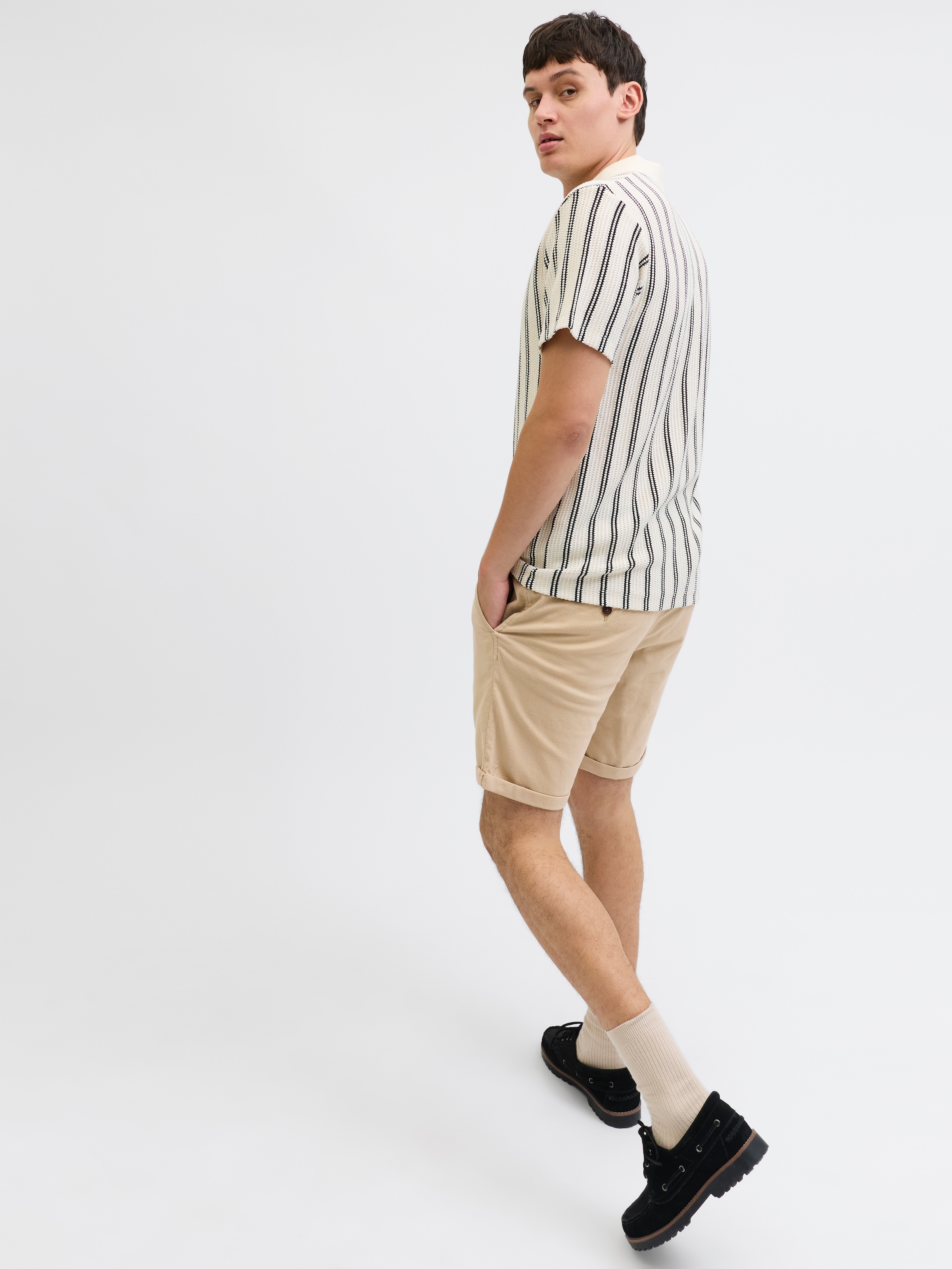 Jack & Jones Chinoshorts »JPSTFURY JJSHORTS ANA SN«  mit Taschen