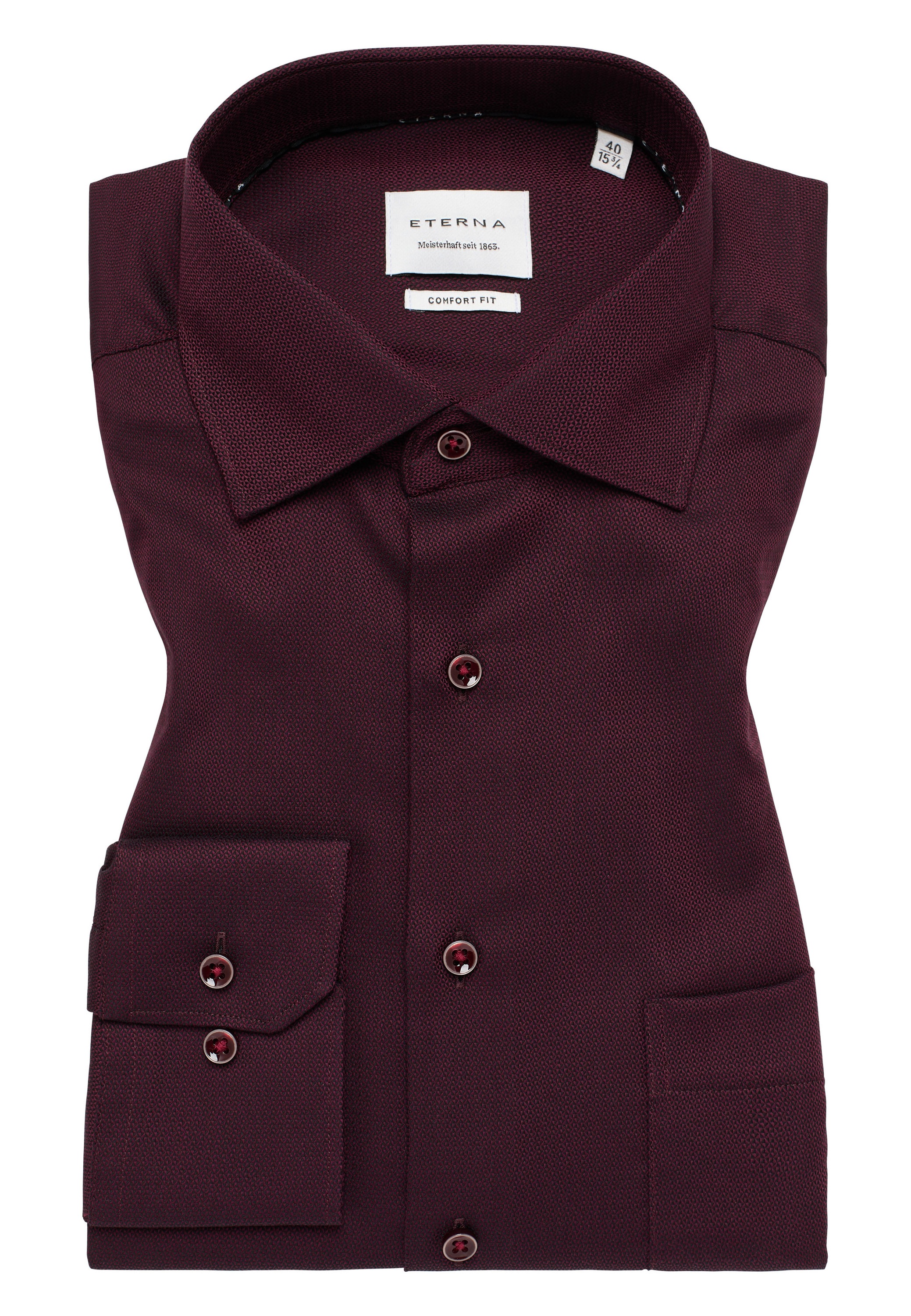 Eterna Chemise à manches longues »COMFORT FIT« NON IRON (bügelfrei)