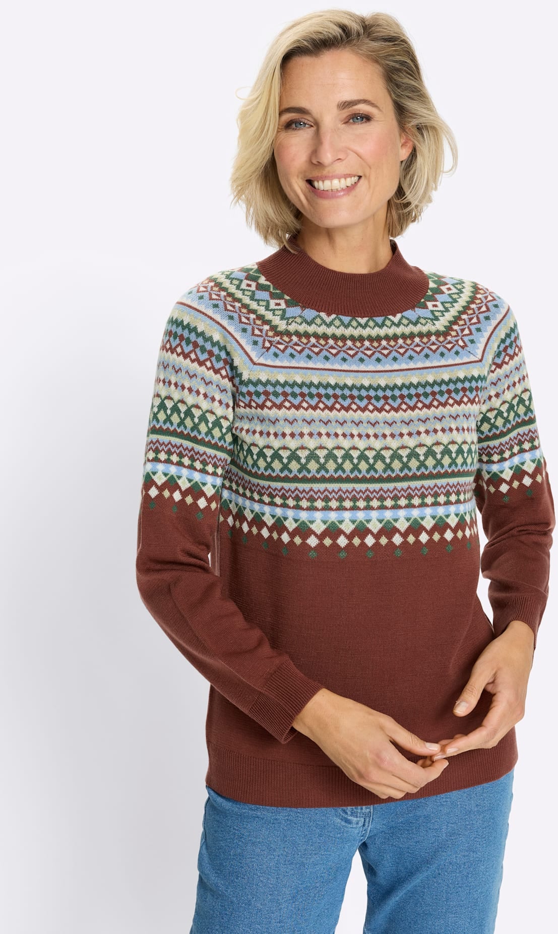 Classic Basics Pull norvégien »Norwegerpullover«