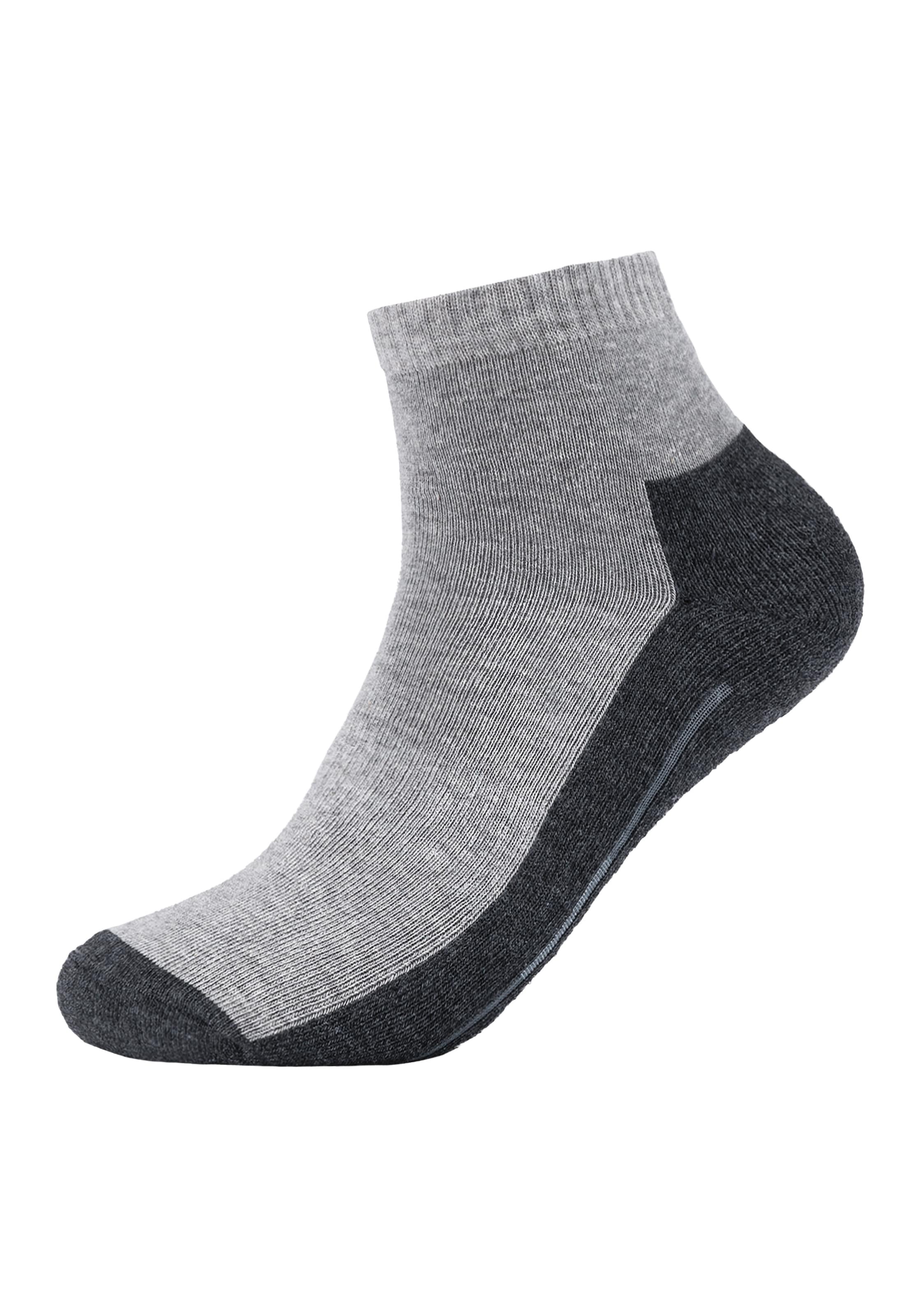 Camano Chaussettes courtes »function« 4 Paar,  mit entlastender Halbplüschsohle