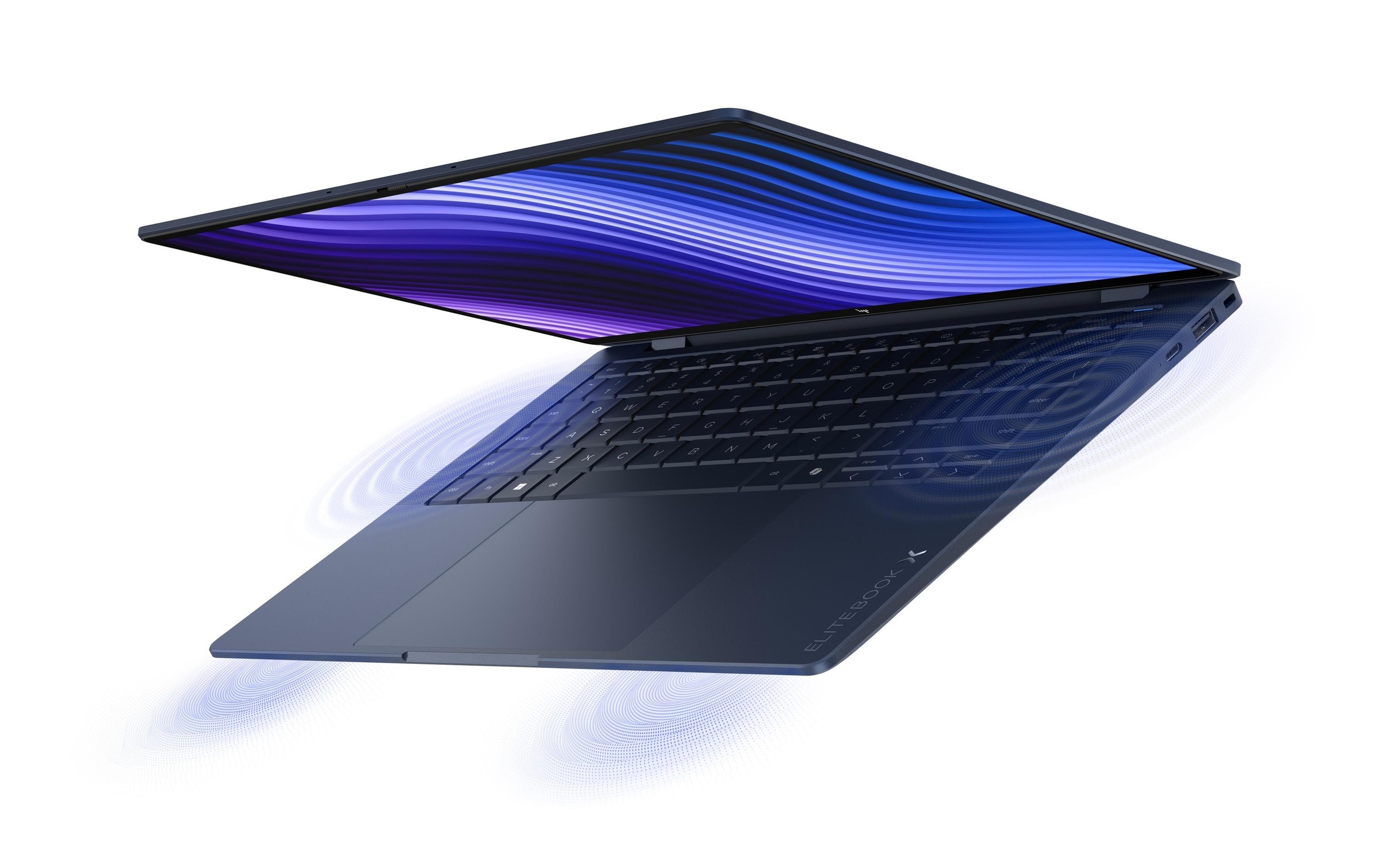 HP Ordinateur portable professionnel »EliteBook X G2q« / 14 ″ Qualcomm Snapdragon X Elite NPU intégrée (Neural Processing Unit)