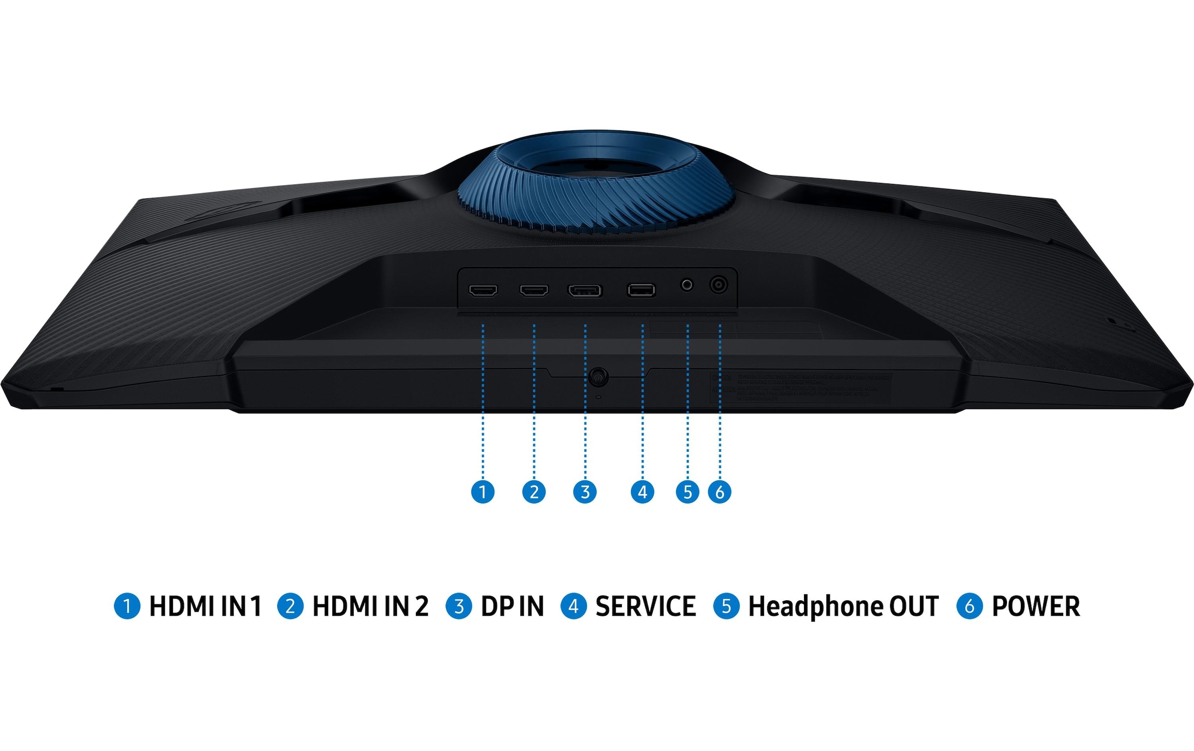 Samsung Moniteur de jeu »Odyssey G5 LS27FG510EUXEN« 68,58 cm/27 ″  2560 x 1440 px 1 Reaktionszeit 180 Hz