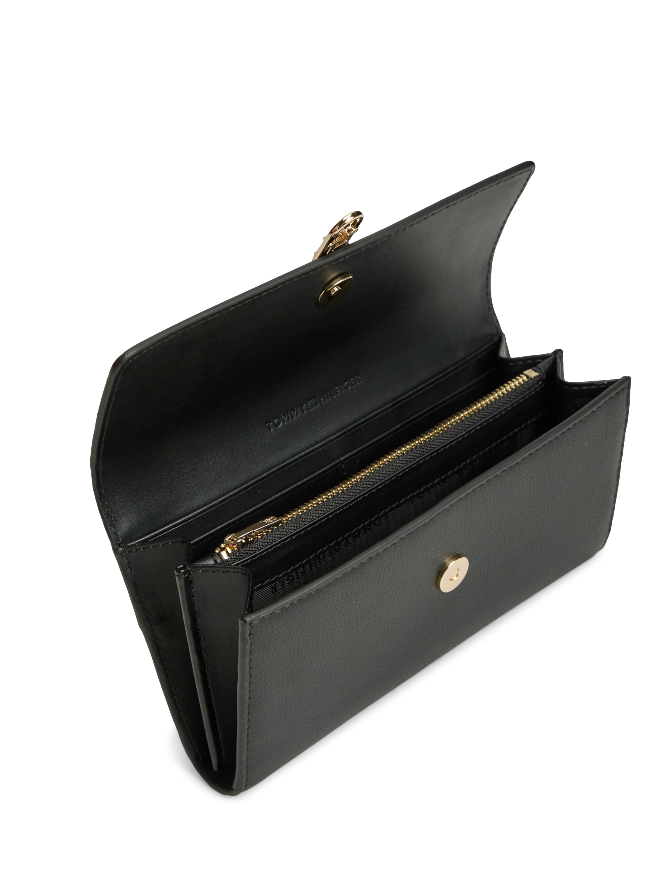 Tommy Hilfiger Porte-monnaie »TH LIBRE LARGE FLAP WALLET« Portefeuille femme, porte-monnaie à l'apparence élégante