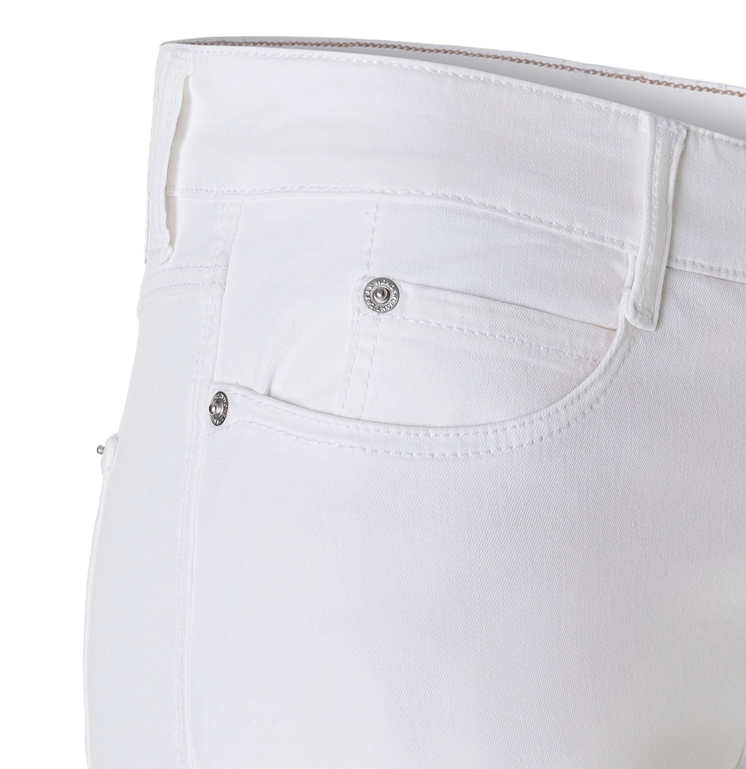 MAC Jeans large »DREAM WIDE« mit Fransen am Saum