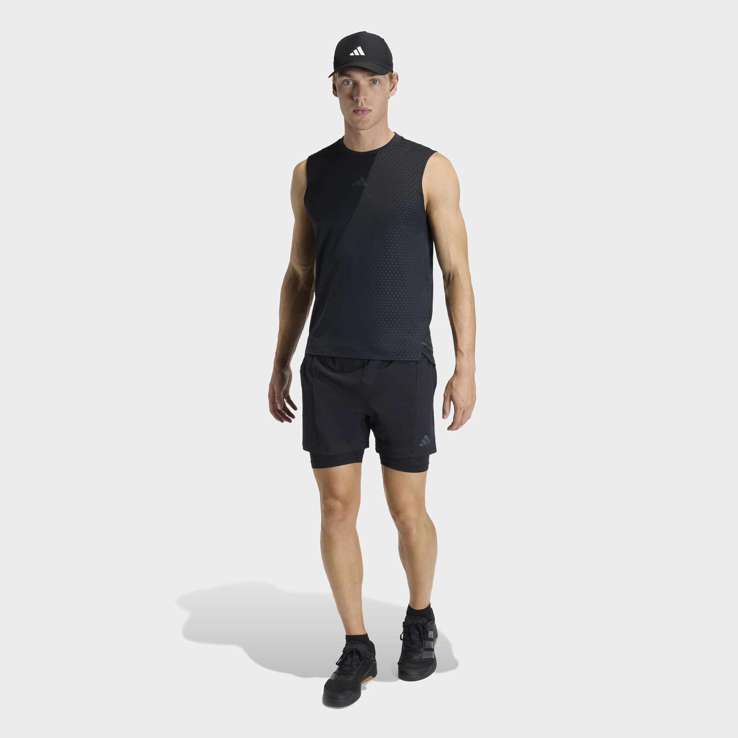 adidas Performance Short »D4T WORKOUT 2IN1«