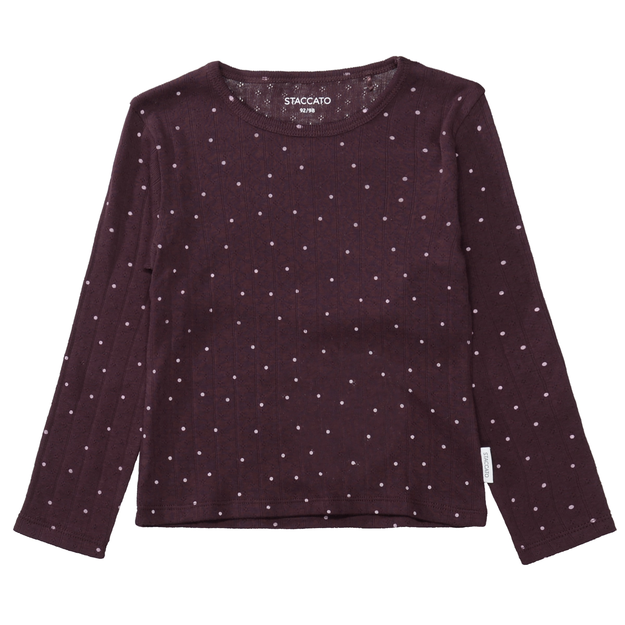STACCATO T-shirt à manches longues Paquet, 3 coton avec élasthanne, à motifs, avec imprimés