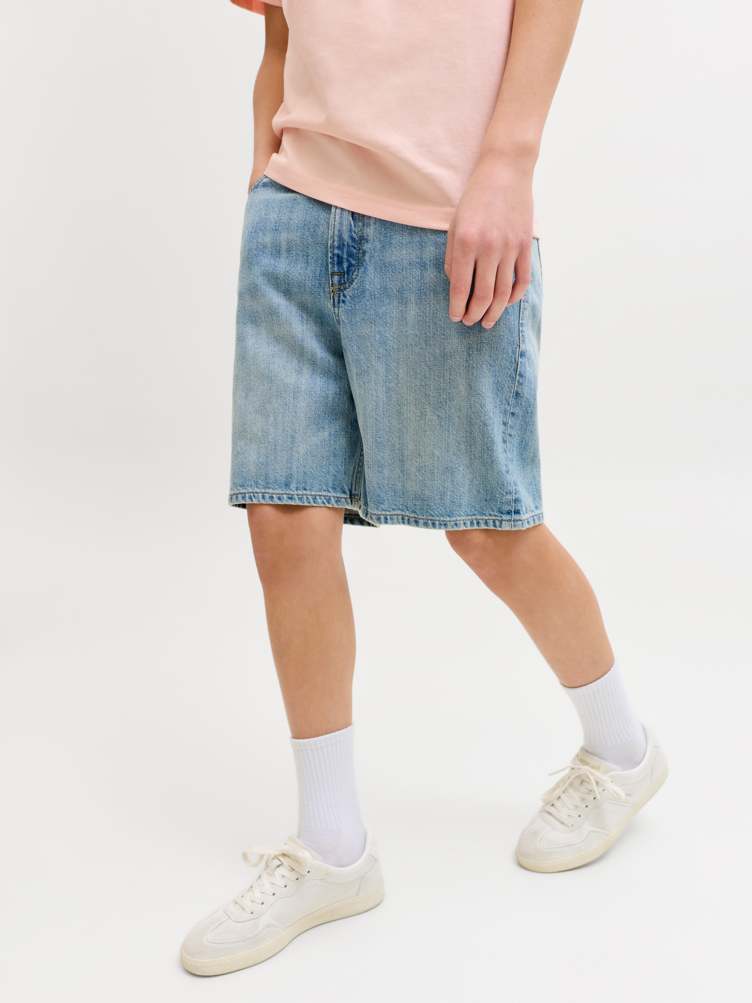 Jack & Jones Junior Short »JJITONY JJORIGINAL SHORTS AKM 280 JNR«  mit lässigem Used-Look